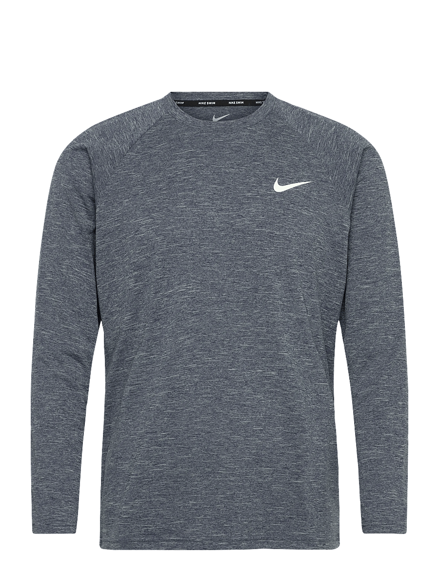 NIKE SWIM - Nike Heather Long Sleeve Hydroguard - långärmade tröjor - midnight navy - 1