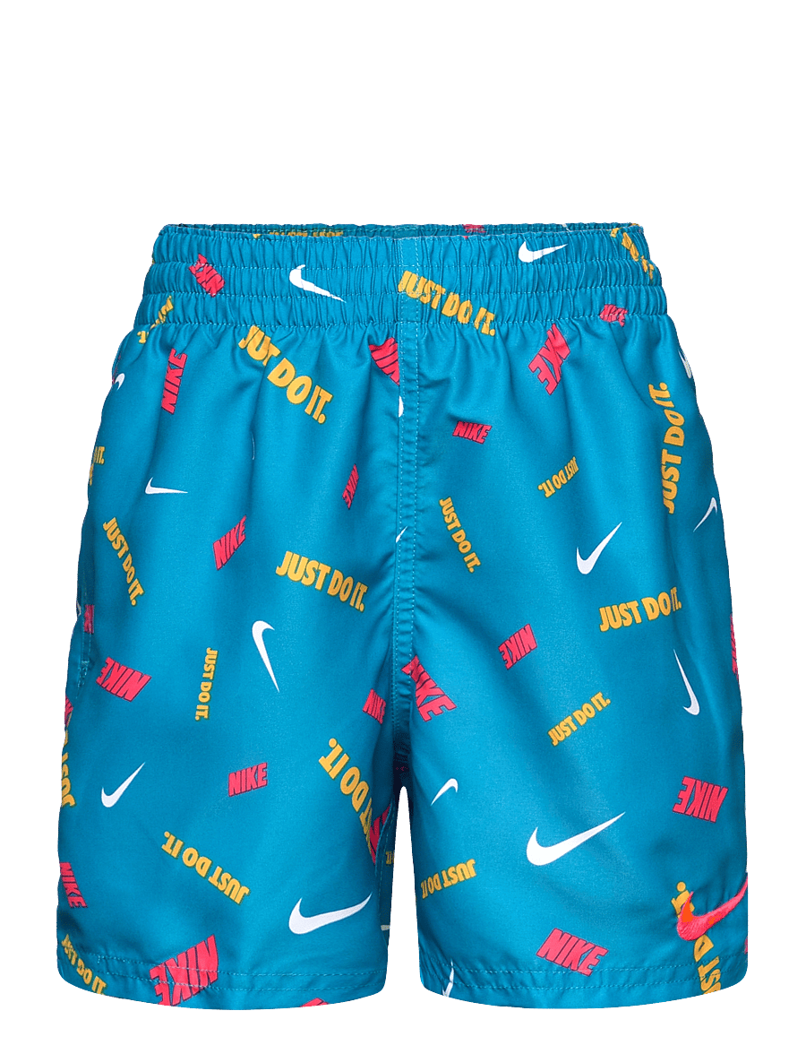 NIKE SWIM - Nike B 4 Volley Short Print - laser blue - 0
