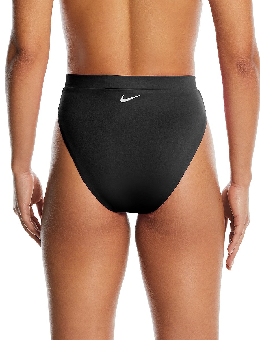 NIKE SWIM - Nike Essential High Waist Bottom - sports swimwear - black - 3