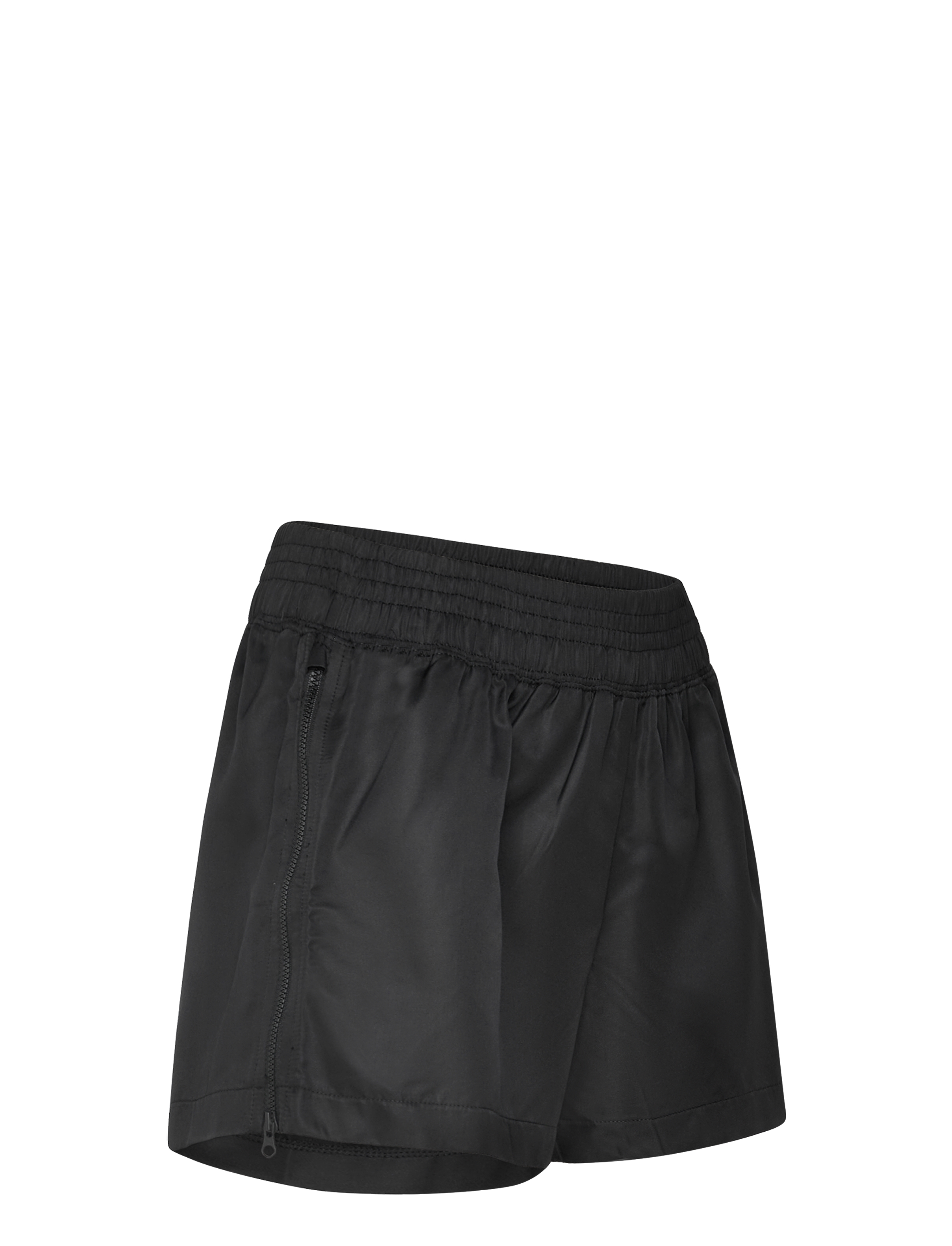 NIKE SWIM - Nike W Cover-Up Short Solid - black - 3