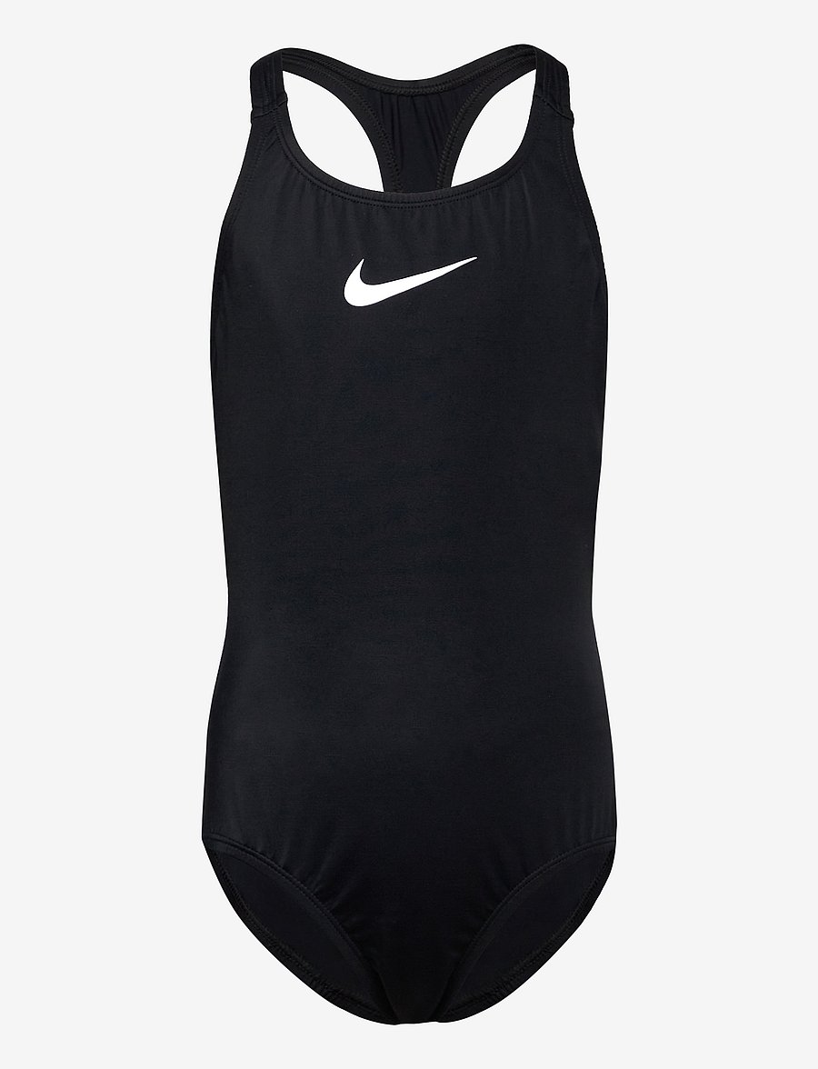 NIKE SWIM - Nike Essential Racerback One Piece - baddräkter - black - 0