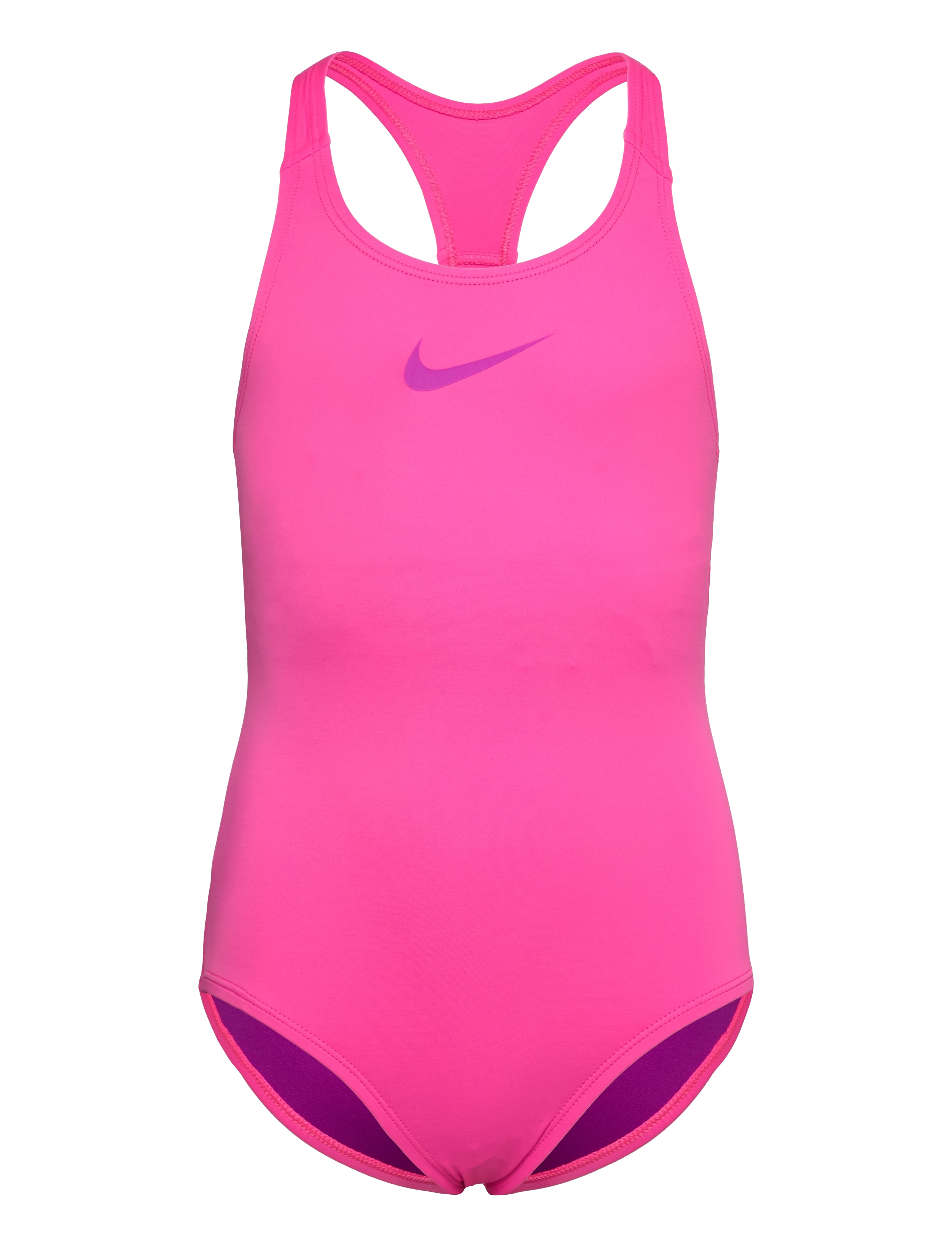 NIKE SWIM Nike Essential Racerback One Piece - Baddräkter - HYPER PINK / pink/rose