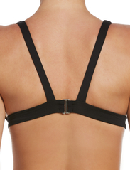 NIKE SWIM - Nike W Bralette Bikini Top - trikampio formos bikinio liemenėlės - black - 4