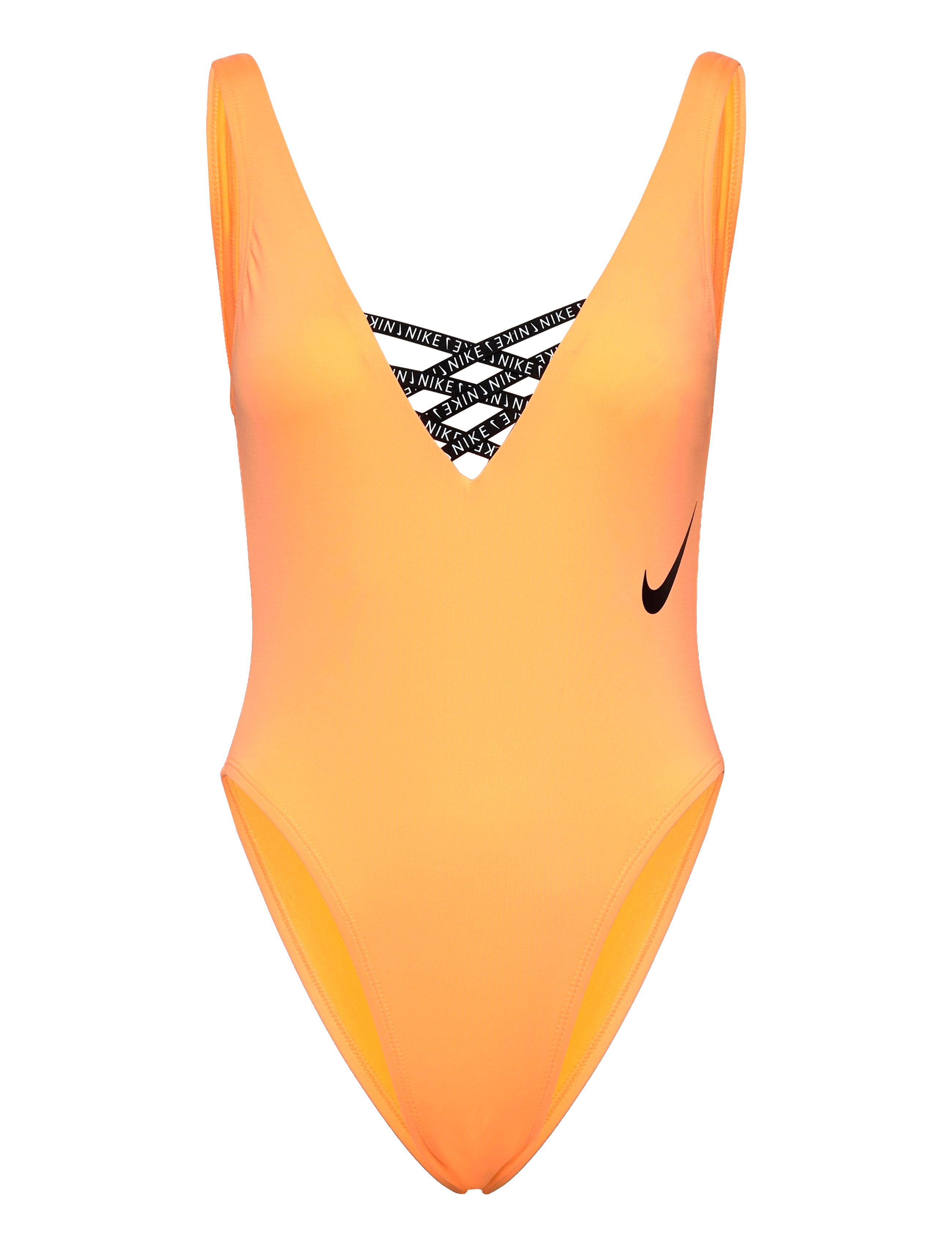 NIKE SWIM Nike W U-Back One Piece Orange - XS - Damen