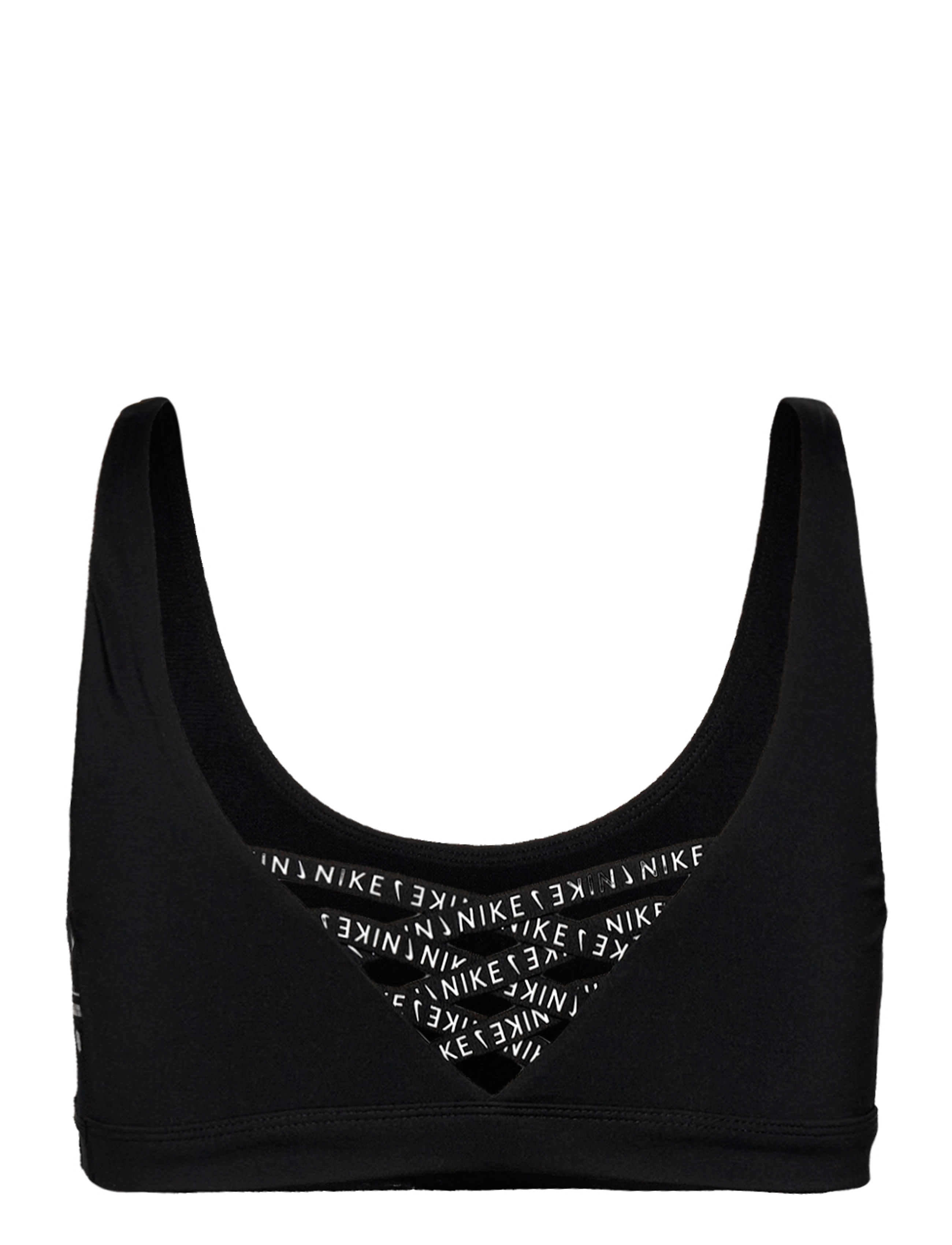 NIKE SWIM - Nike W Scoop Neck Bikini Top S - black - 2