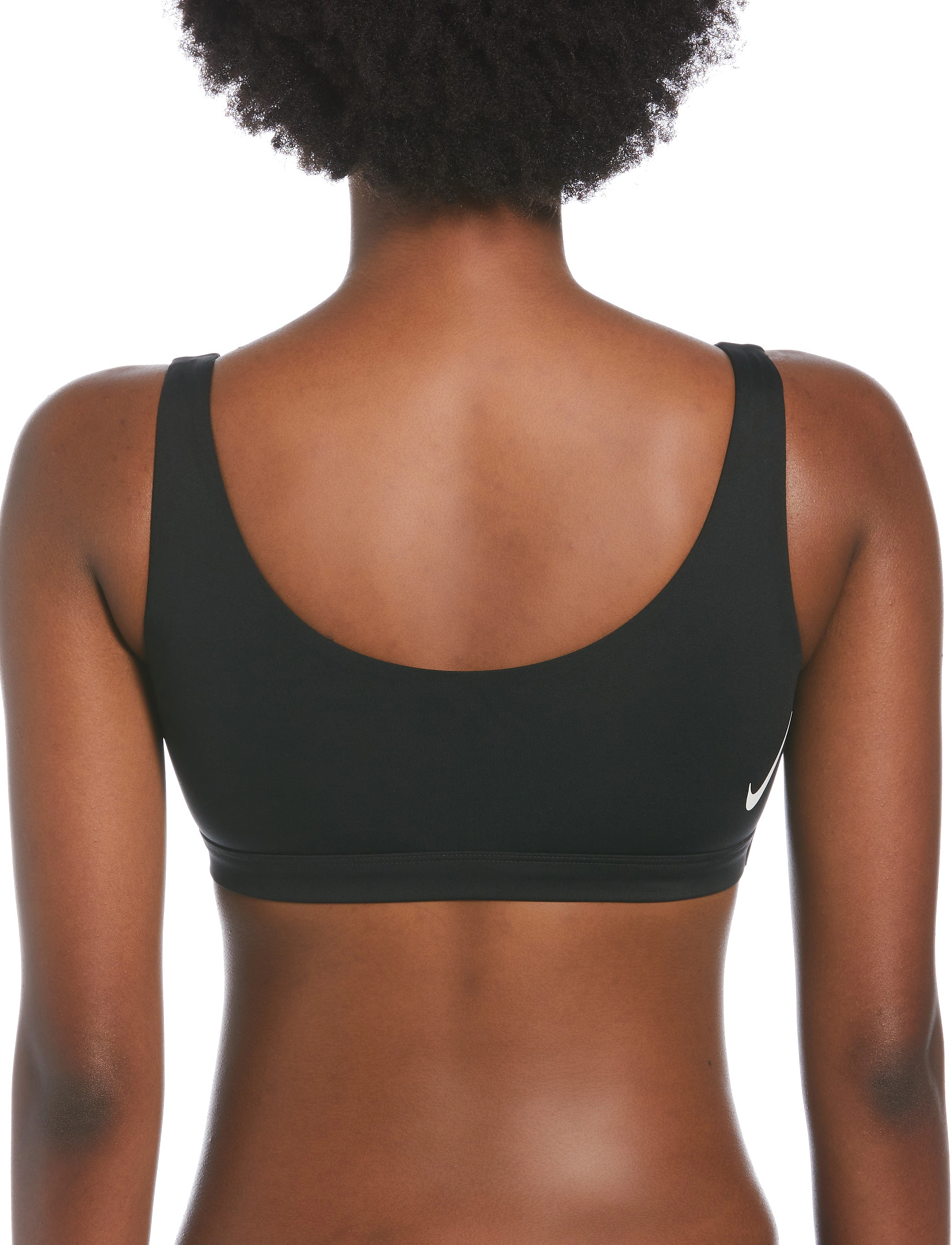 NIKE SWIM - Nike W Scoop Neck Bikini Top S - black - 5