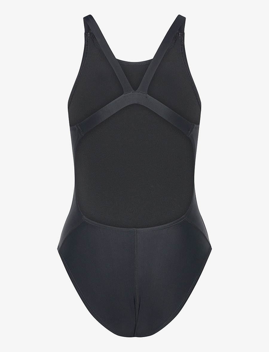 NIKE SWIM - Nike Logo Tape Fastback One Piece - sport zwemkleding - black - 2