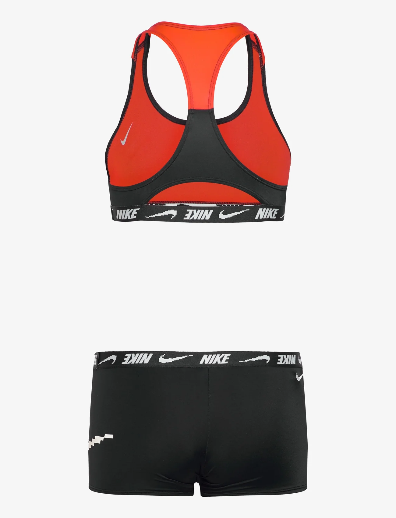 NIKE SWIM - Nike G Racerback Bikini Set - sommerkupp - black - 1