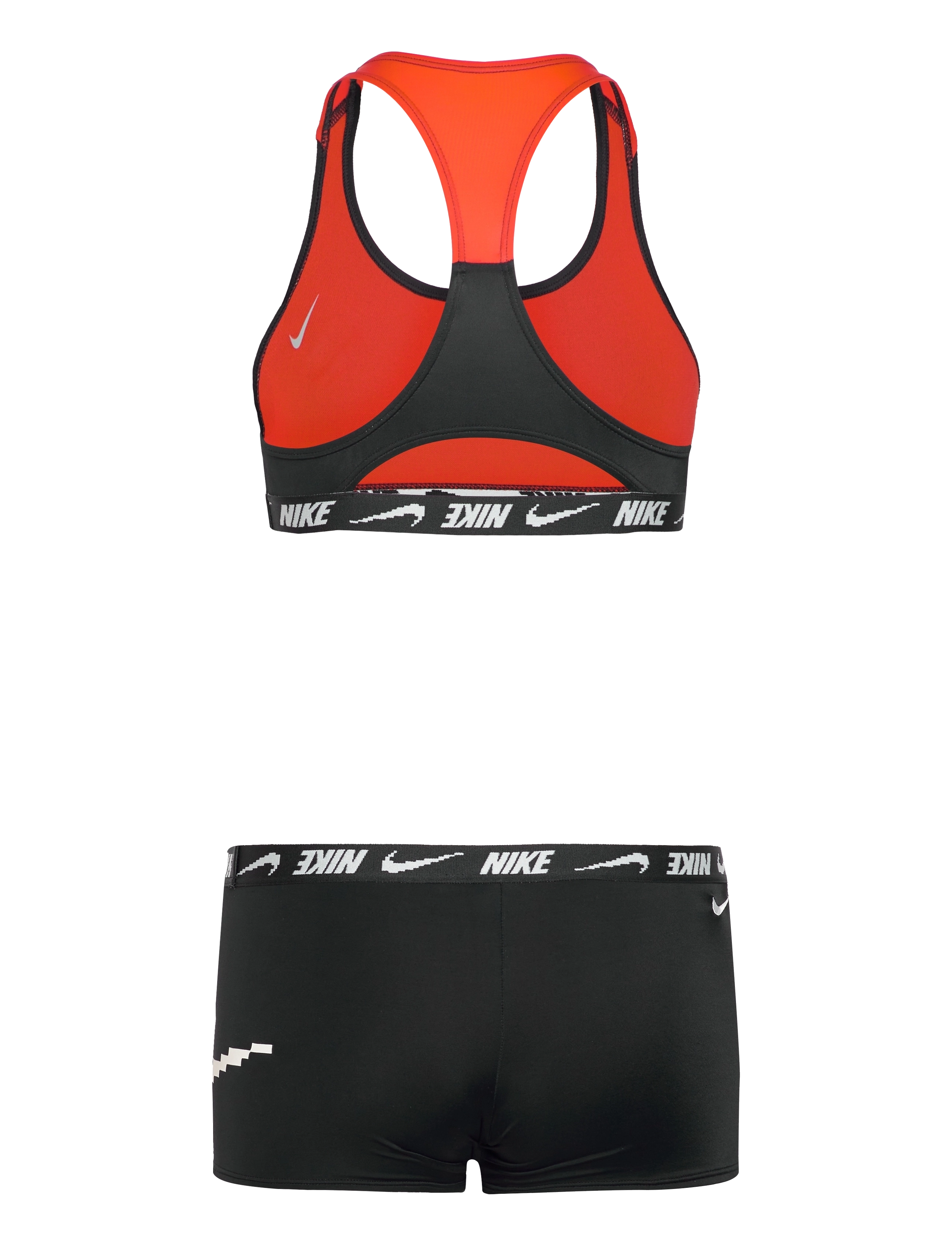 NIKE SWIM - Nike G Racerback Bikini Set - black - 1