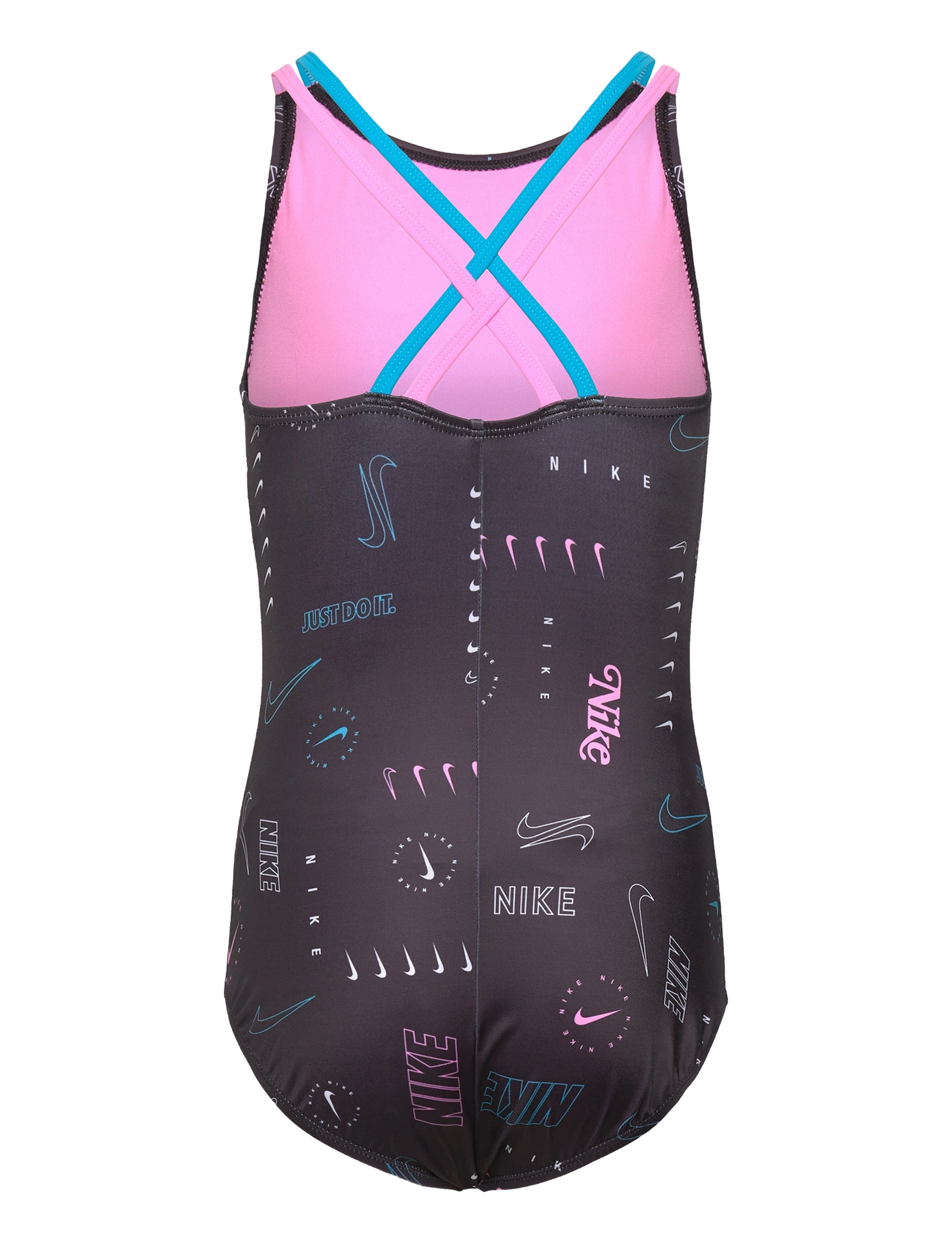 NIKE SWIM - Nike G Spiderback Onep Print - black - 1