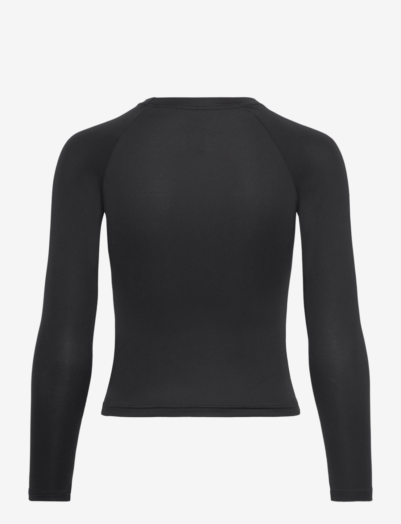 NIKE SWIM - Nike Swoosh Long Sleeve Hydroguard - ujumisriiete ülaosad - jet black - 1