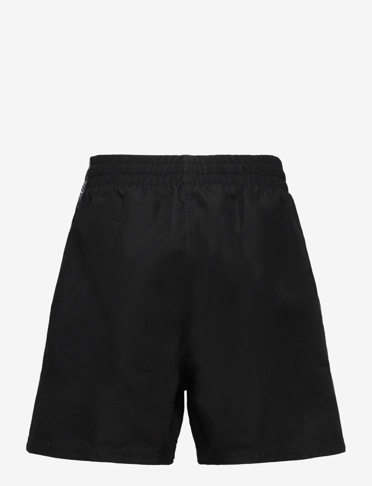 NIKE SWIM - Nike Logo Tape Lap 4" Volley Short - badbyxor - black - 1