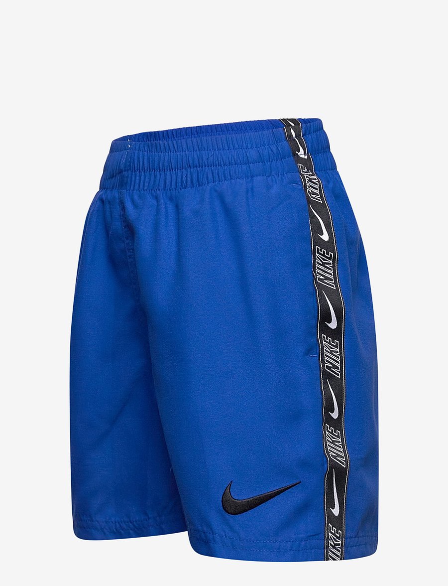 NIKE SWIM - Nike Logo Tape Lap 4" Volley Short - badehosen - game royal - 2