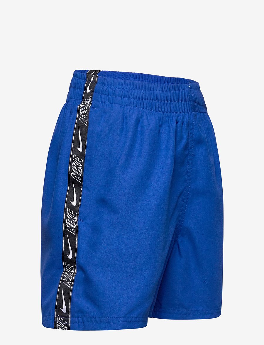 NIKE SWIM - Nike Logo Tape Lap 4" Volley Short - badehosen - game royal - 4