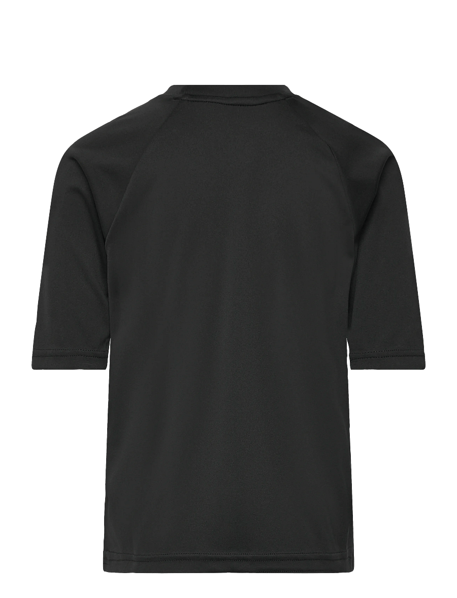 NIKE SWIM - Nike Solid Short Sleeve Hydroguard - bade-oberteile - black - 1