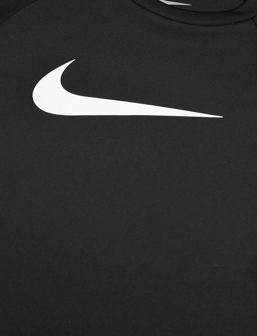 NIKE SWIM - Nike Solid Short Sleeve Hydroguard - bade-oberteile - black - 2