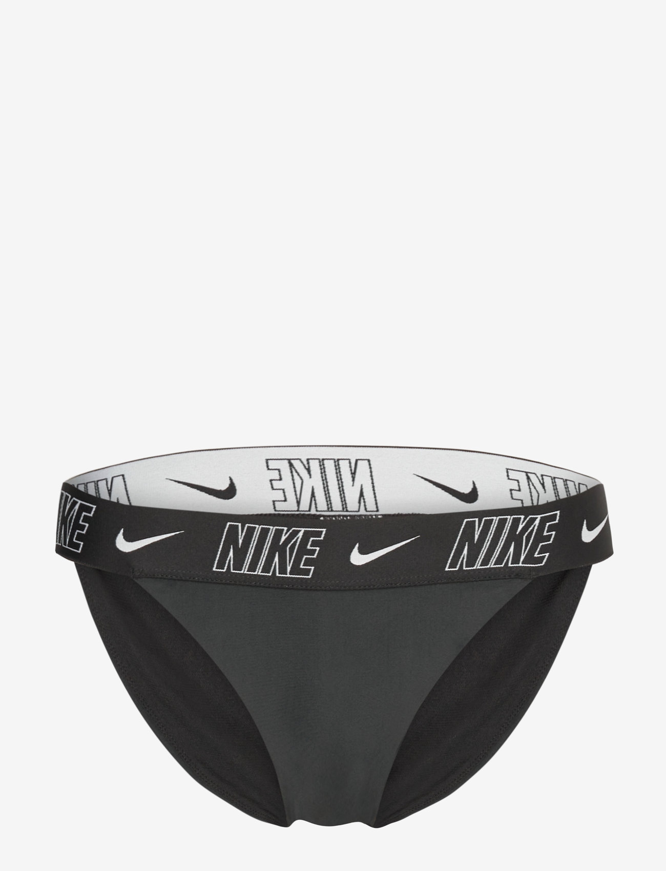 NIKE SWIM - Nike Logo Tape Banded Bikini Bottom - sport-bademode - black - 1