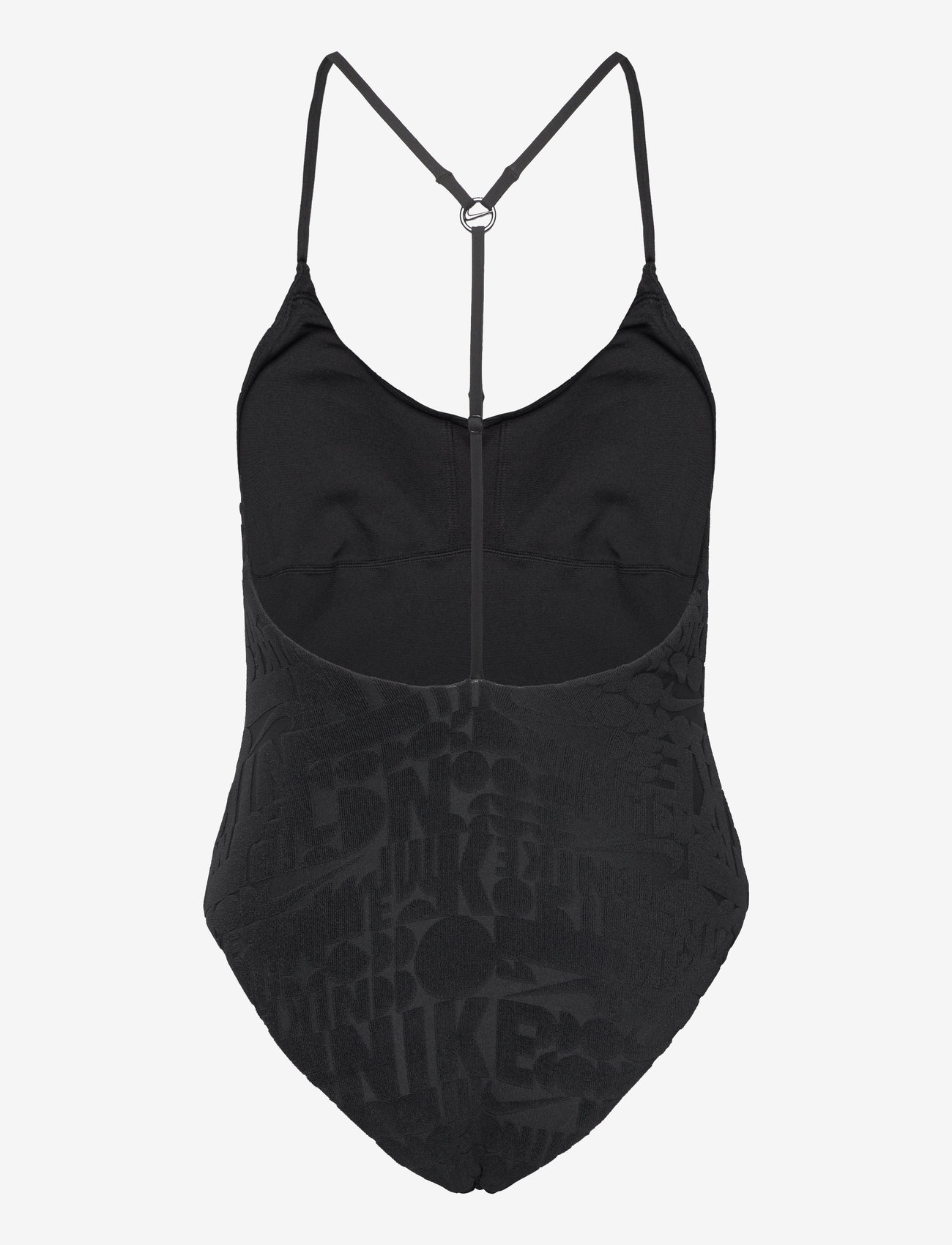 NIKE SWIM - Nike W Terry One Piece Retro Flow - sportsbadetøj - black - 2