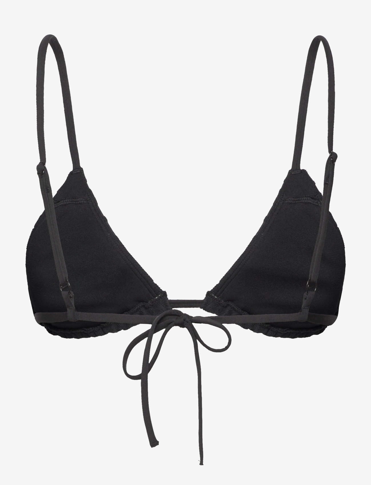 NIKE SWIM - Nike W Terry Bikini Top Retro Flow - sportsbadetøj - black - 2