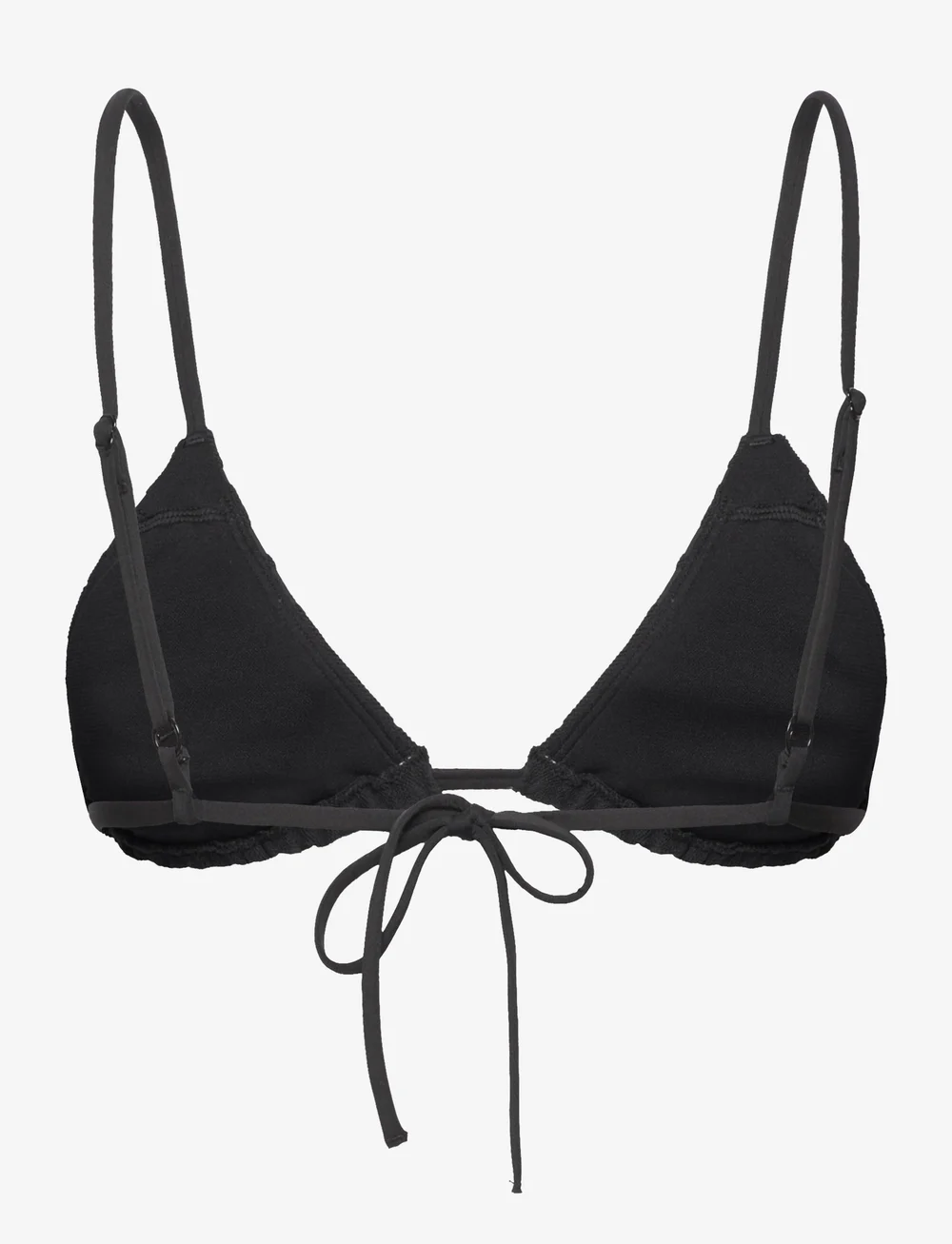 NIKE SWIM - Nike Retro Flow Terry Bikini Top - sport-bademode - black - 2