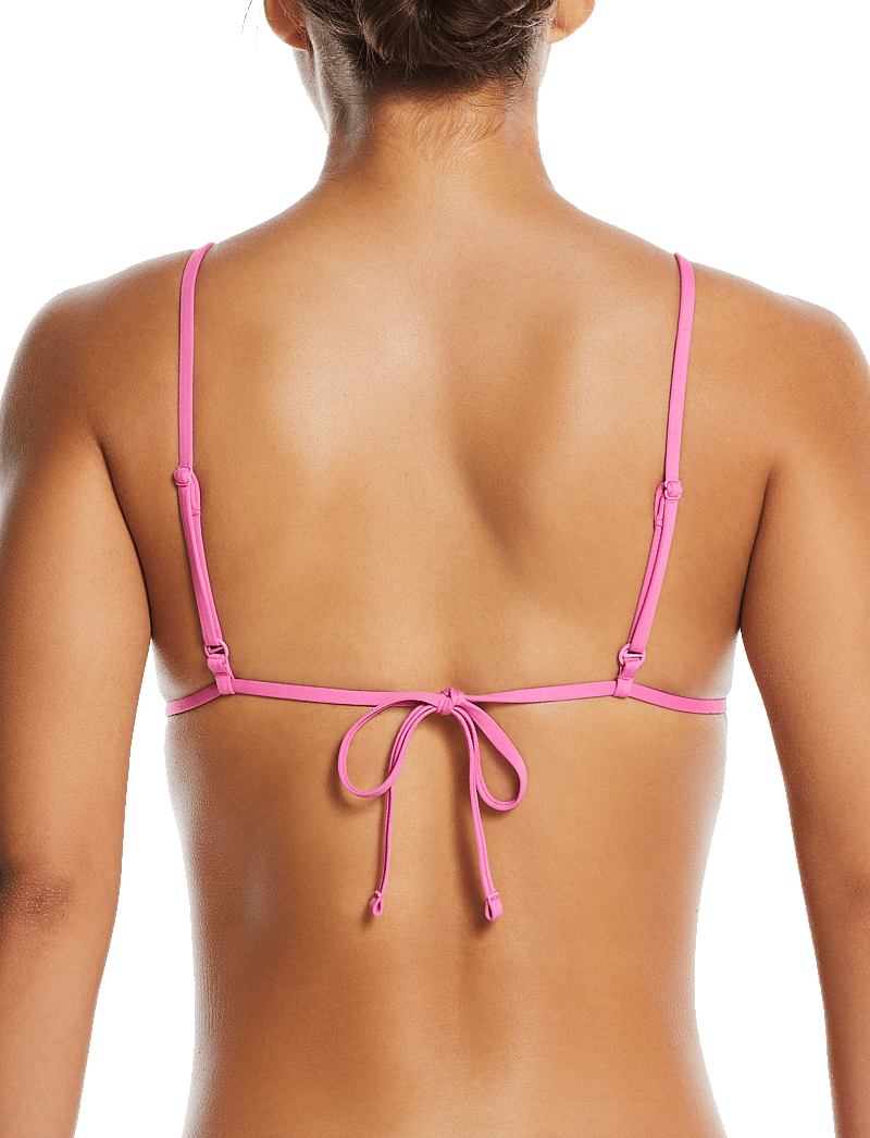 NIKE SWIM - Nike Retro Flow Terry Bikini Top - sportsbadetøj - playful pink - 3