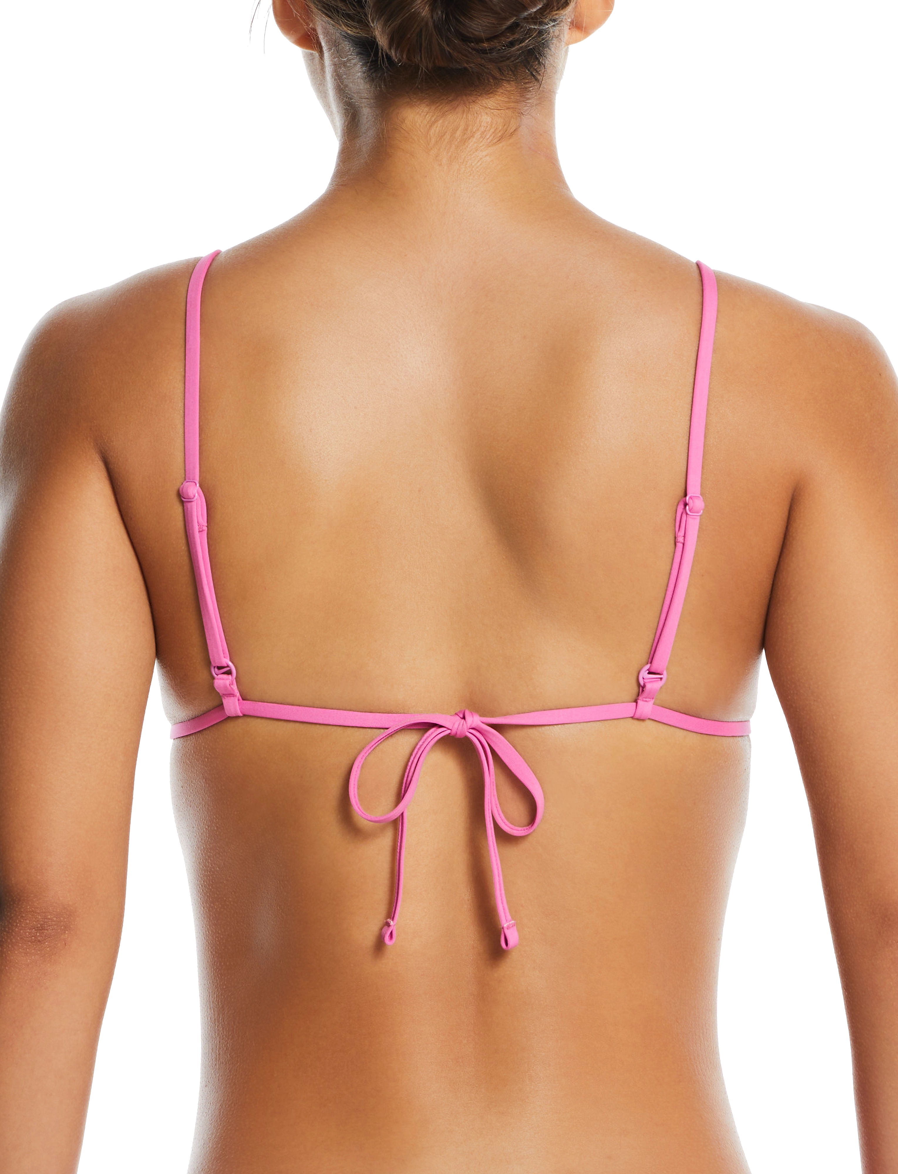 NIKE SWIM - Nike Retro Flow Terry Bikini Top - urheilu-uima-asut - playful pink - 3