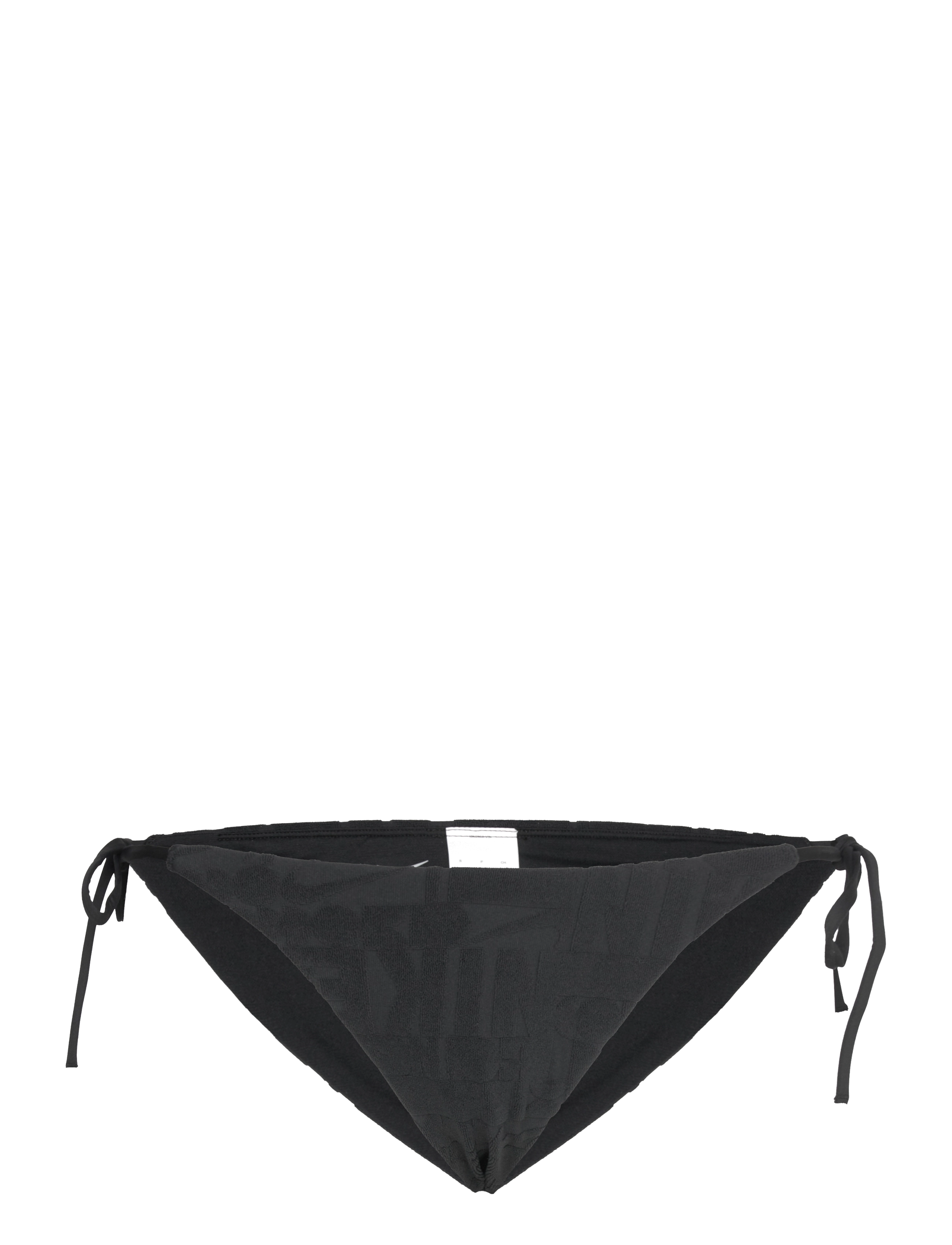NIKE SWIM Nike Retro Flow Terry Bikini Bottom - Bademode - BLACK / black