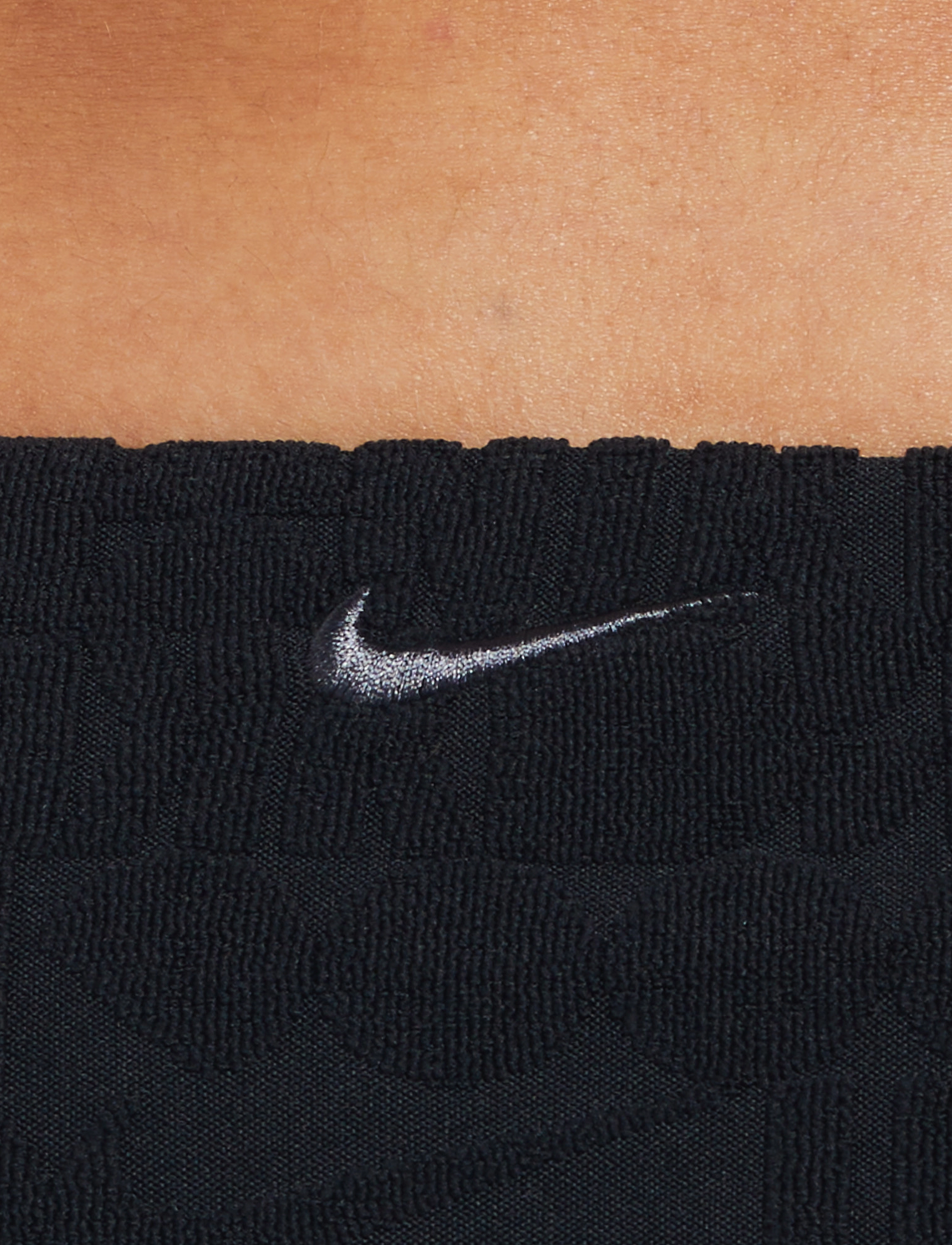 NIKE SWIM - Nike Retro Flow Terry Bikini Bottom - side tie bikinier - black - 5