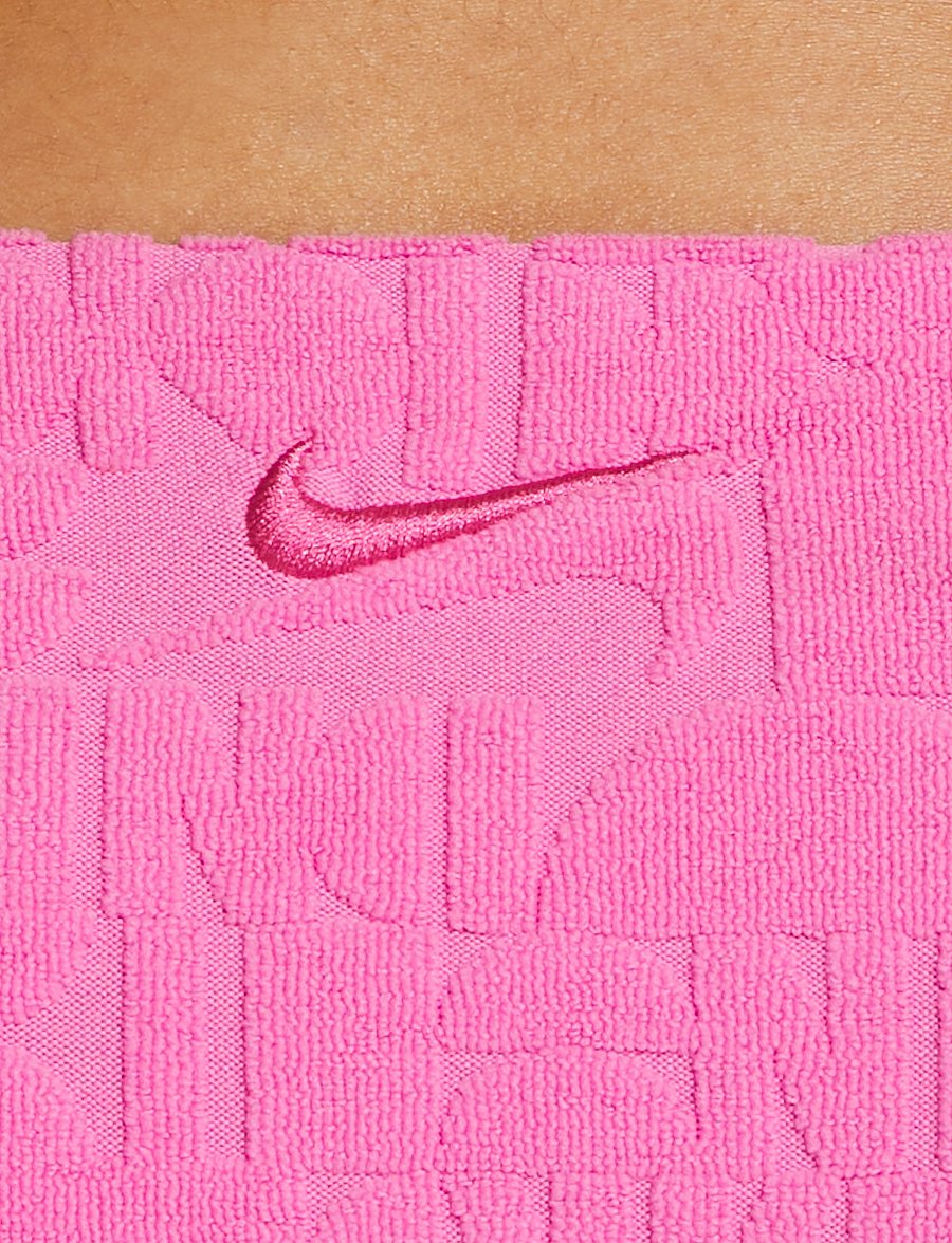 NIKE SWIM - Nike Retro Flow Terry Bikini Bottom - sportsbadetøj - playful pink - 5