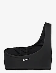 NIKE SWIM - Nike Essential Asymmetrical Bikini Top - bandeau-bikini-oberteile - black - 2