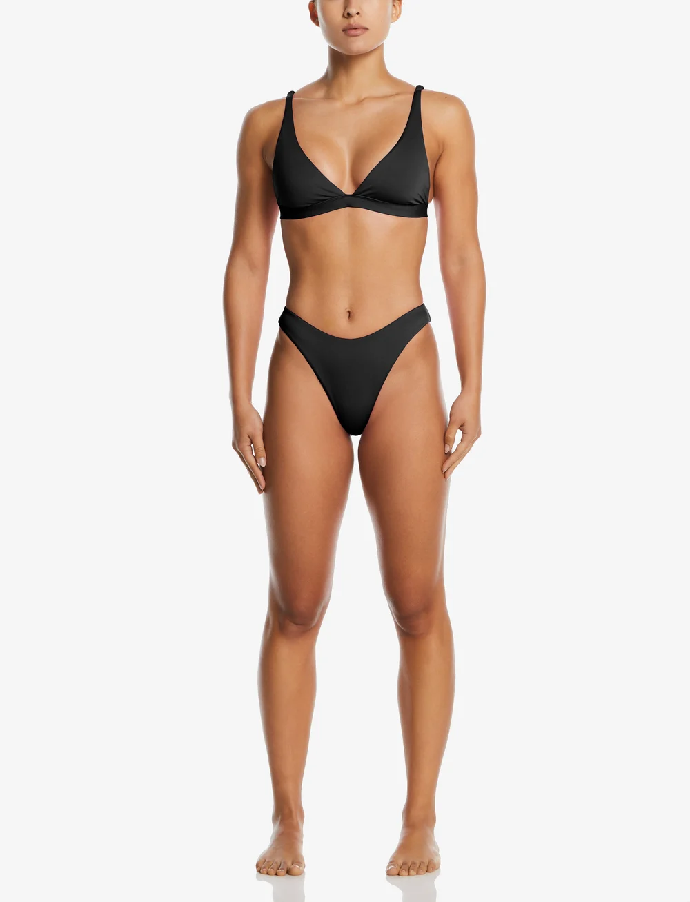 NIKE SWIM Nike Essential Bralette Bikini Top Bikinis Boozt