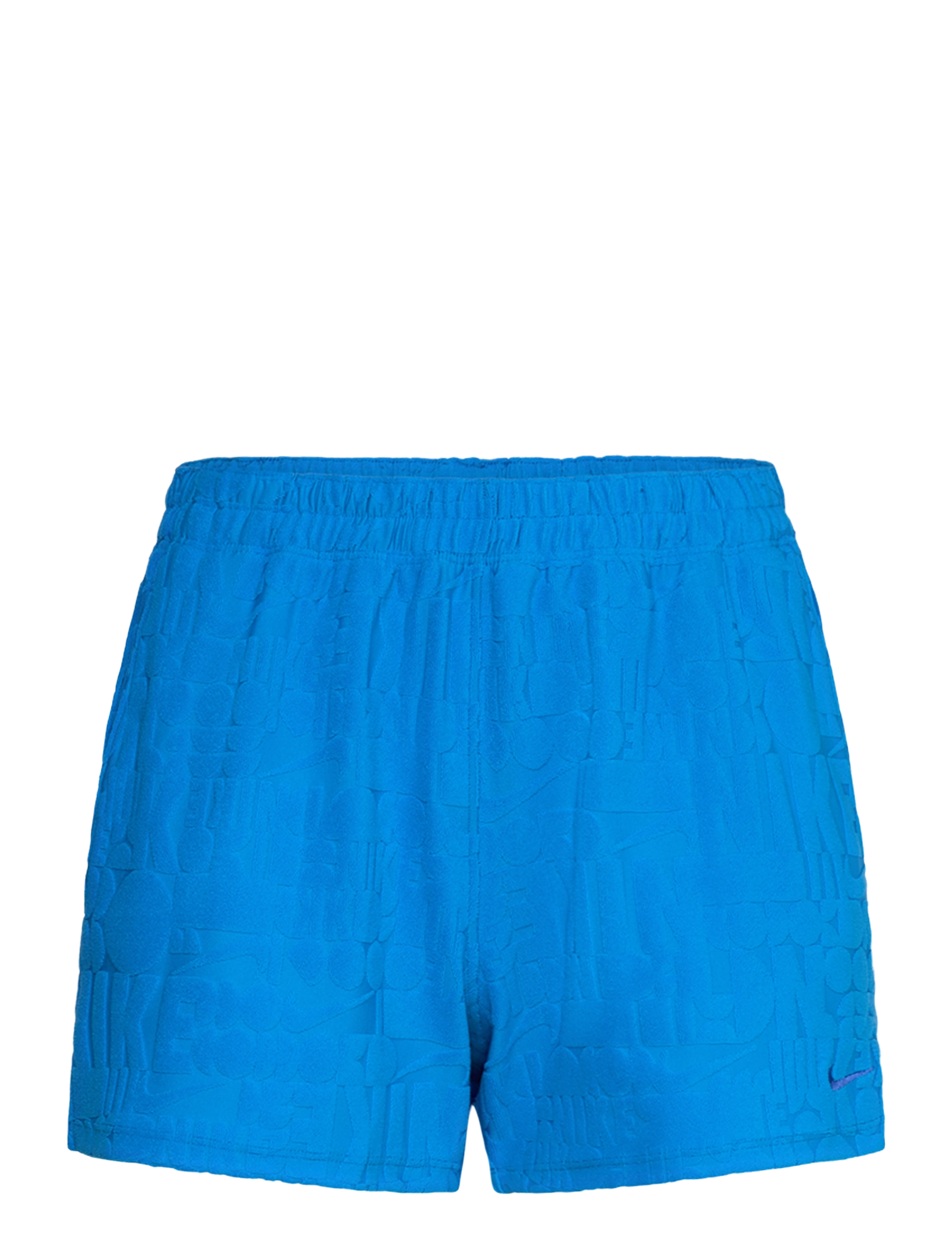 NIKE SWIM - Nike 5" Volley Short Retro Flow Terry - photo blue - 1