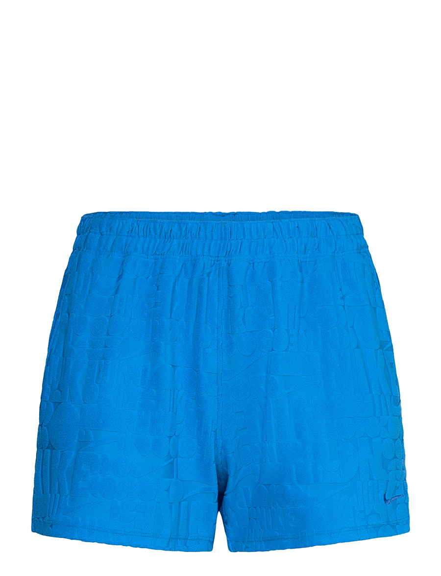 NIKE SWIM - Nike 5" Volley Short Retro Flow Terry - photo blue - 1