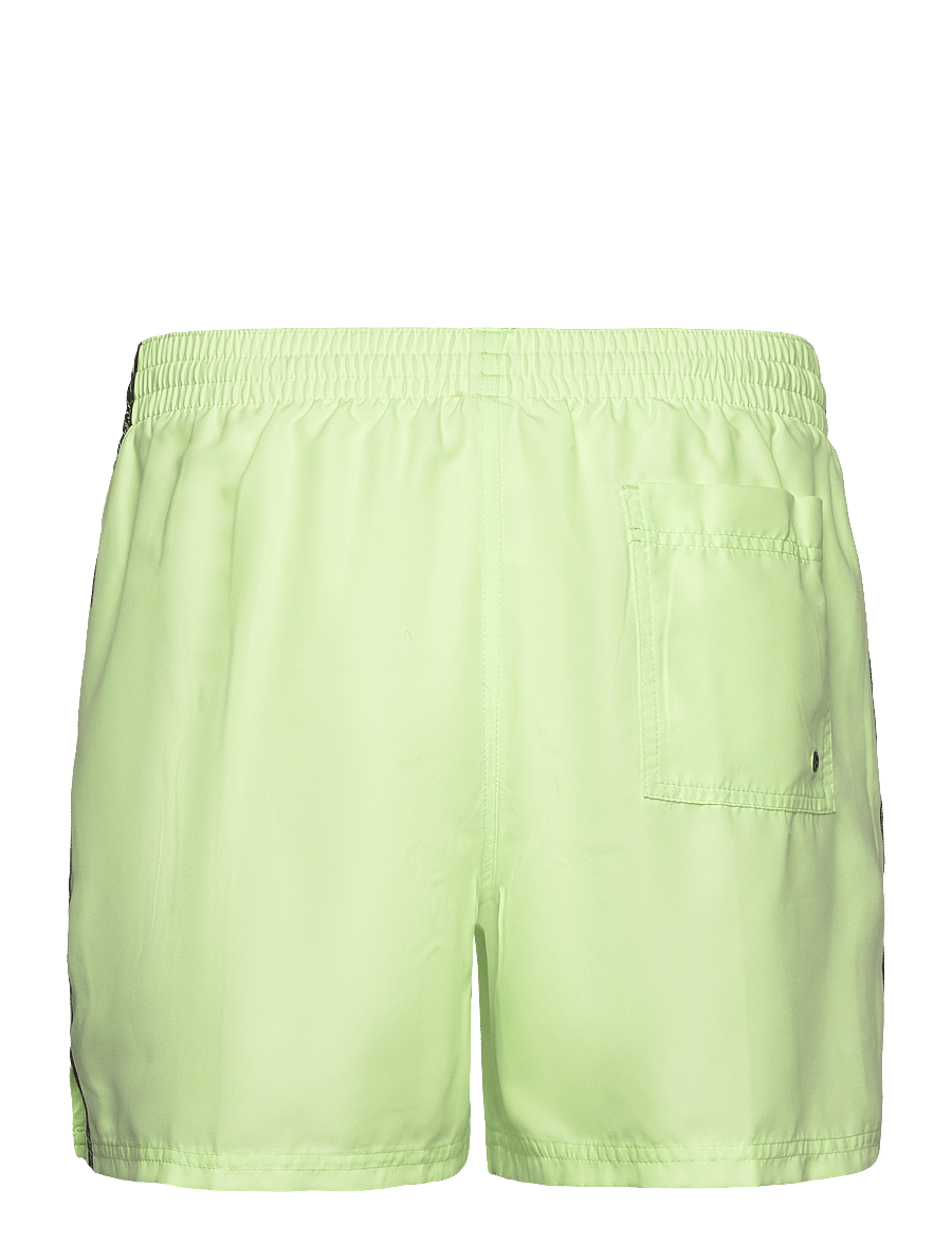 NIKE SWIM - Nike Logo Tape Lap 5" Volley Short - badehosen - barely volt - 2