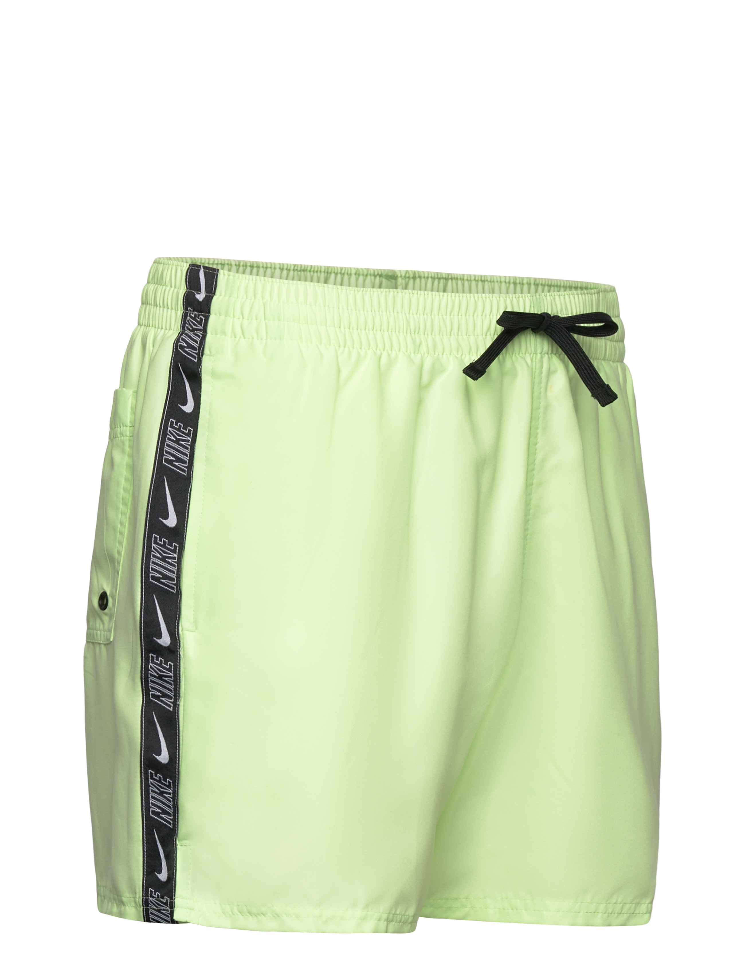 NIKE SWIM - Nike Logo Tape Lap 5" Volley Short - badehosen - barely volt - 3
