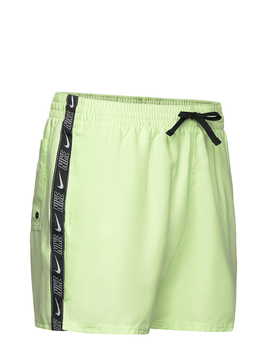 NIKE SWIM - Nike Logo Tape Lap 5" Volley Short - badehosen - barely volt - 3
