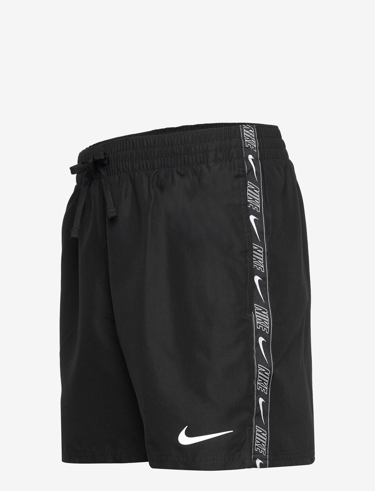NIKE SWIM - Nike Logo Tape Lap 5" Volley Short - swim shorts - black - 3