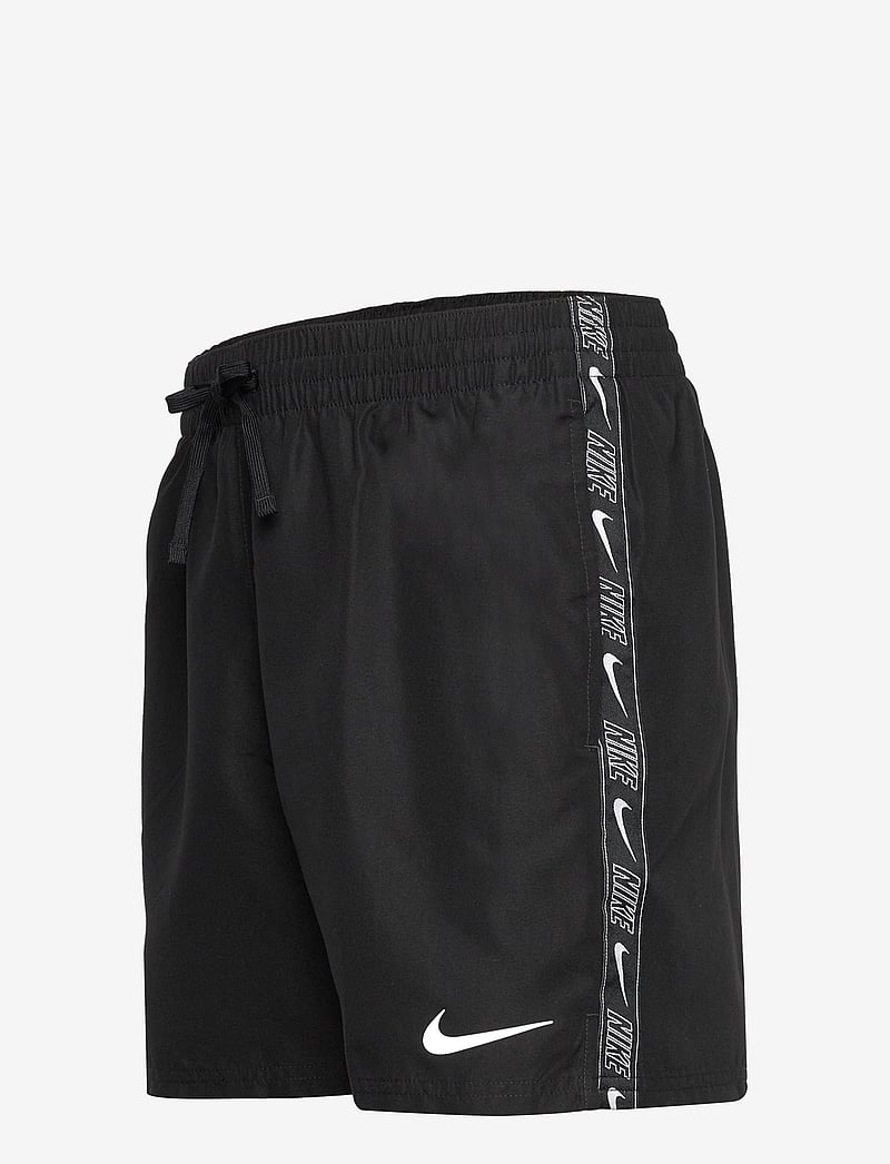 NIKE SWIM - Nike Logo Tape Lap 5" Volley Short - badebukser - black - 3