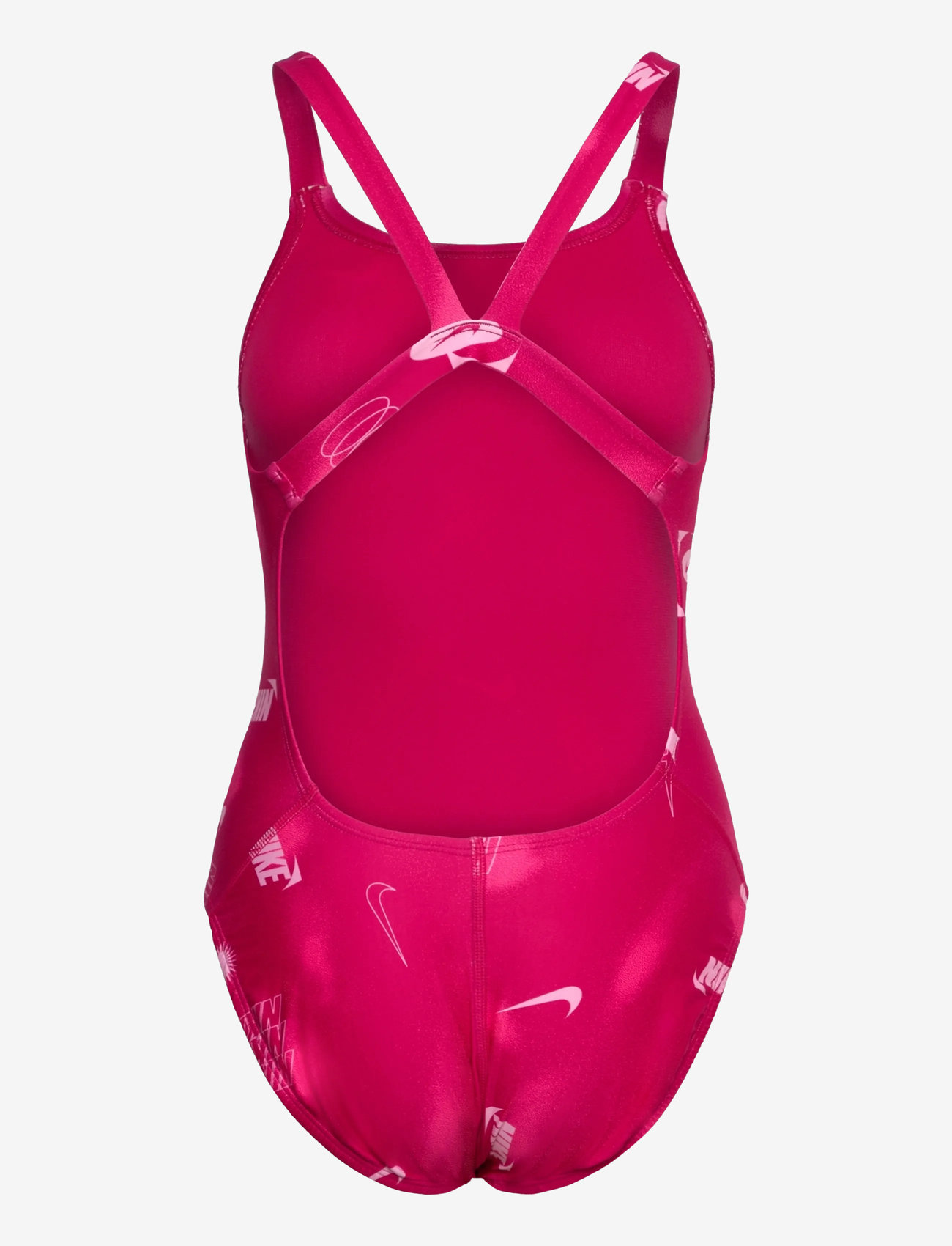 NIKE SWIM - Nike Hydrastrong Multi Print Fastback One Piece - badeanzüge - rush pink - 1