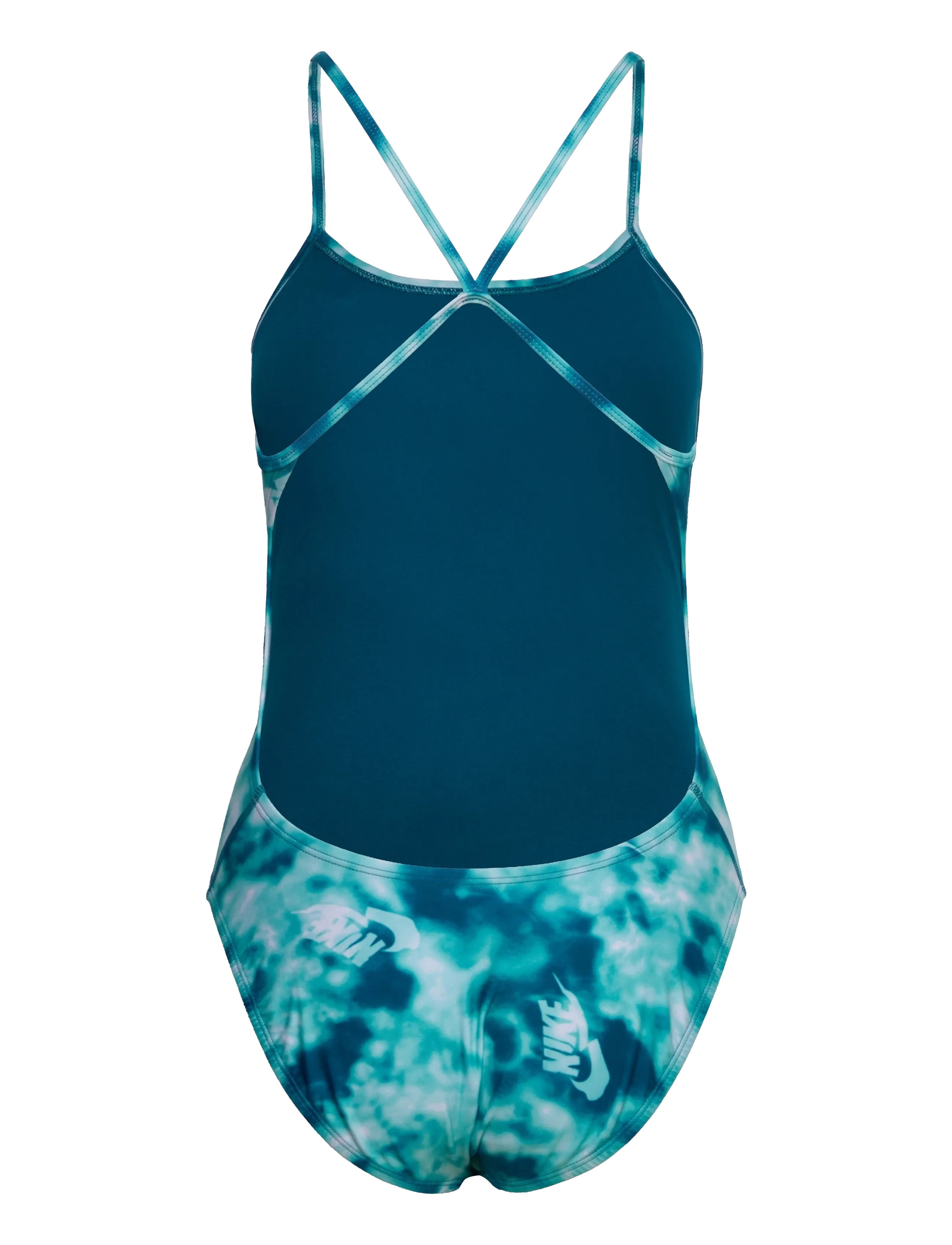 NIKE SWIM - Nike Hydrastrong Multi Print Cutout One Piece - sports swimwear - bleached turquoise - 2