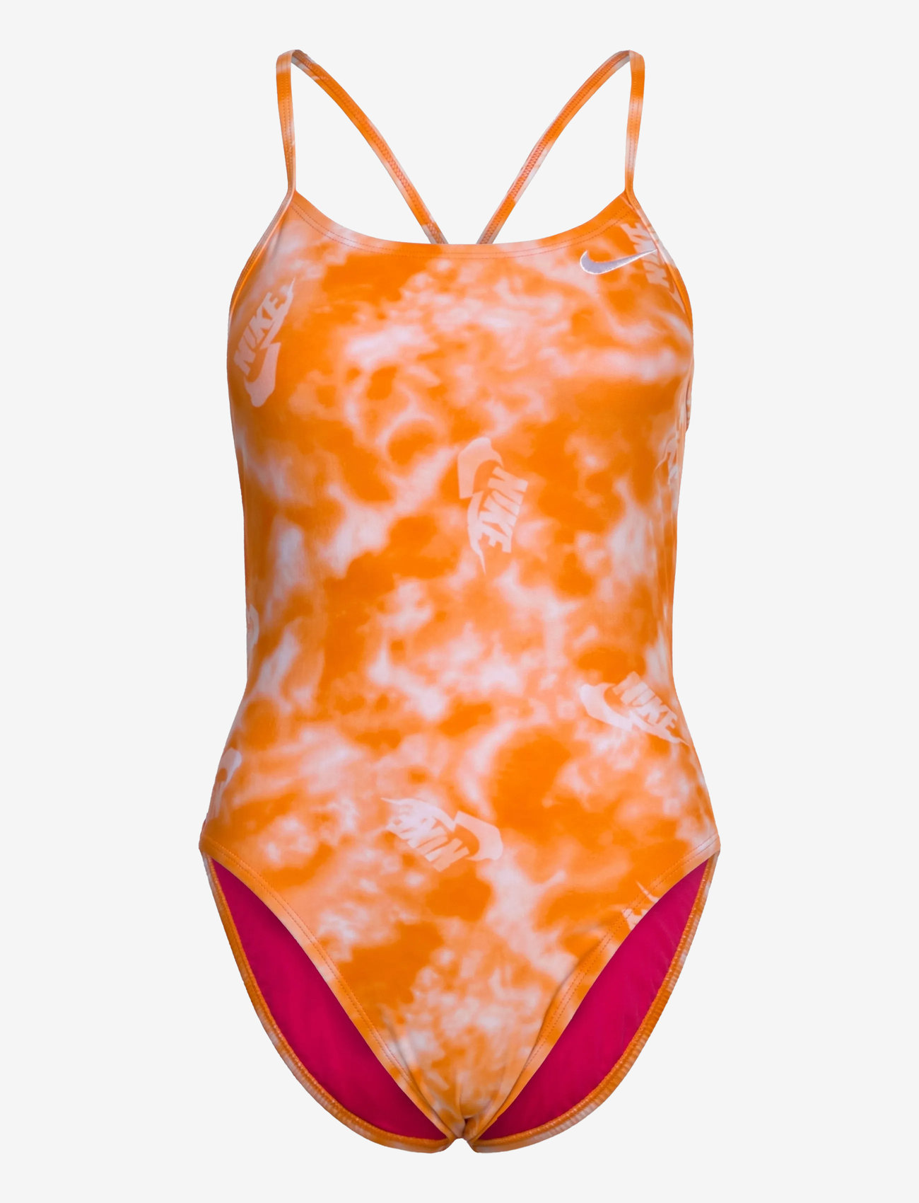 NIKE SWIM - Nike Hydrastrong Multi Print Cutout One Piece - sport-bademode - bright ceramic - 1