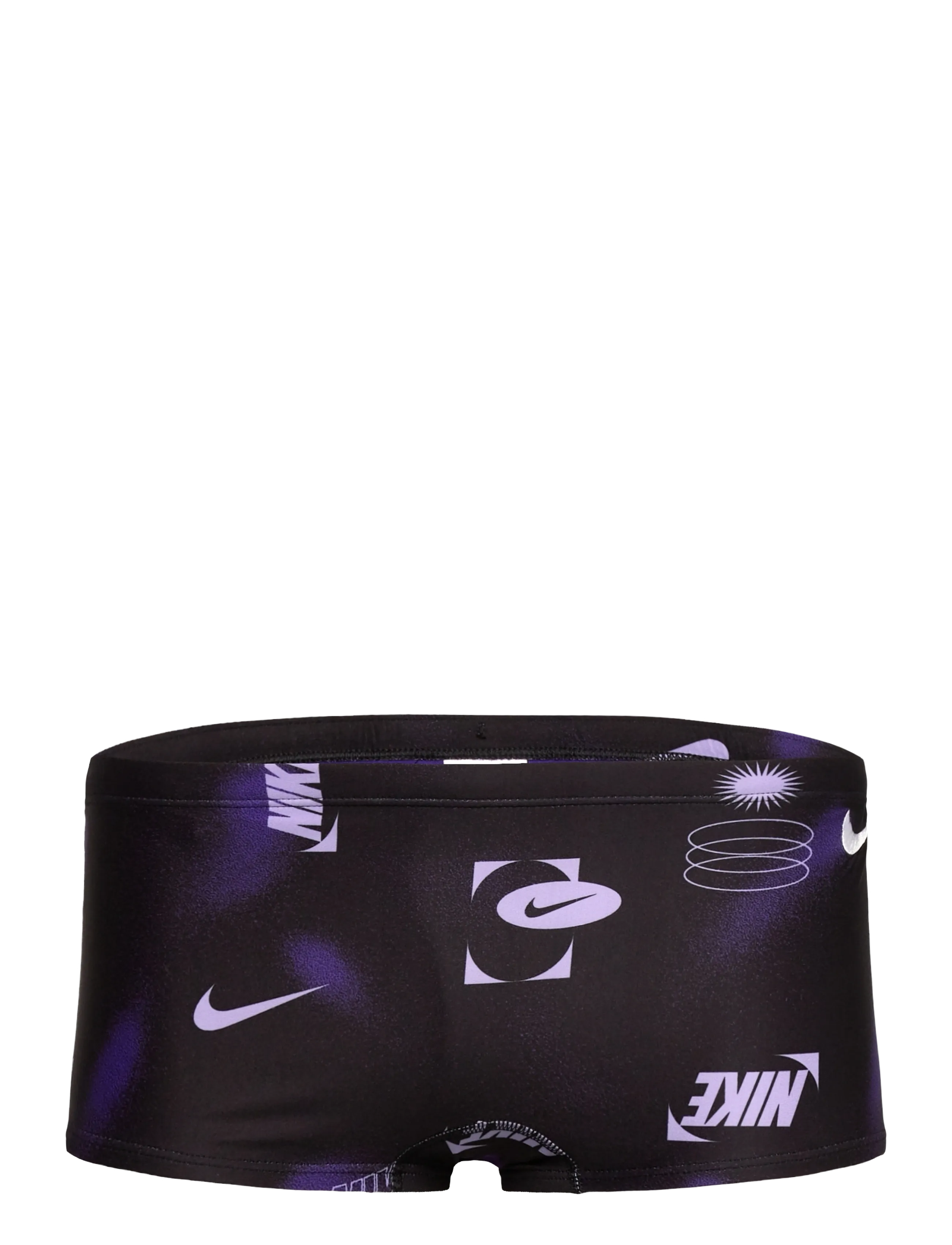 NIKE SWIM Nike Hydrastrong Multi Print Square Bein Brief Schwarz - 48 - Herren