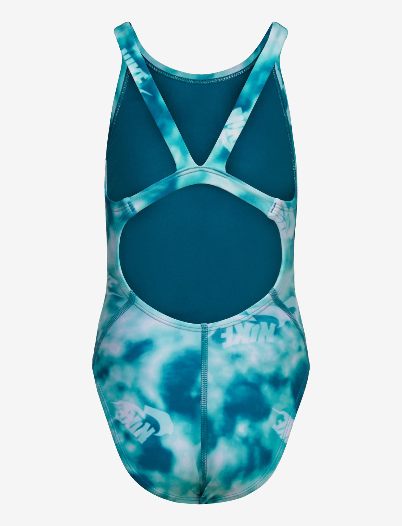 NIKE SWIM - Nike Hydrastrong Multi Print Fastback One Piece - baddräkter - bleached turquoise - 1