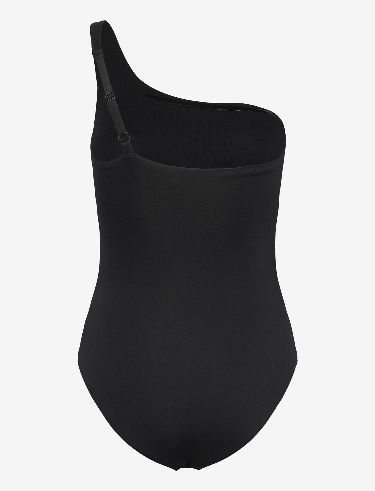 NIKE SWIM - Nike Essential Asymmetrical One Piece - sportsbadetøj - black - 2
