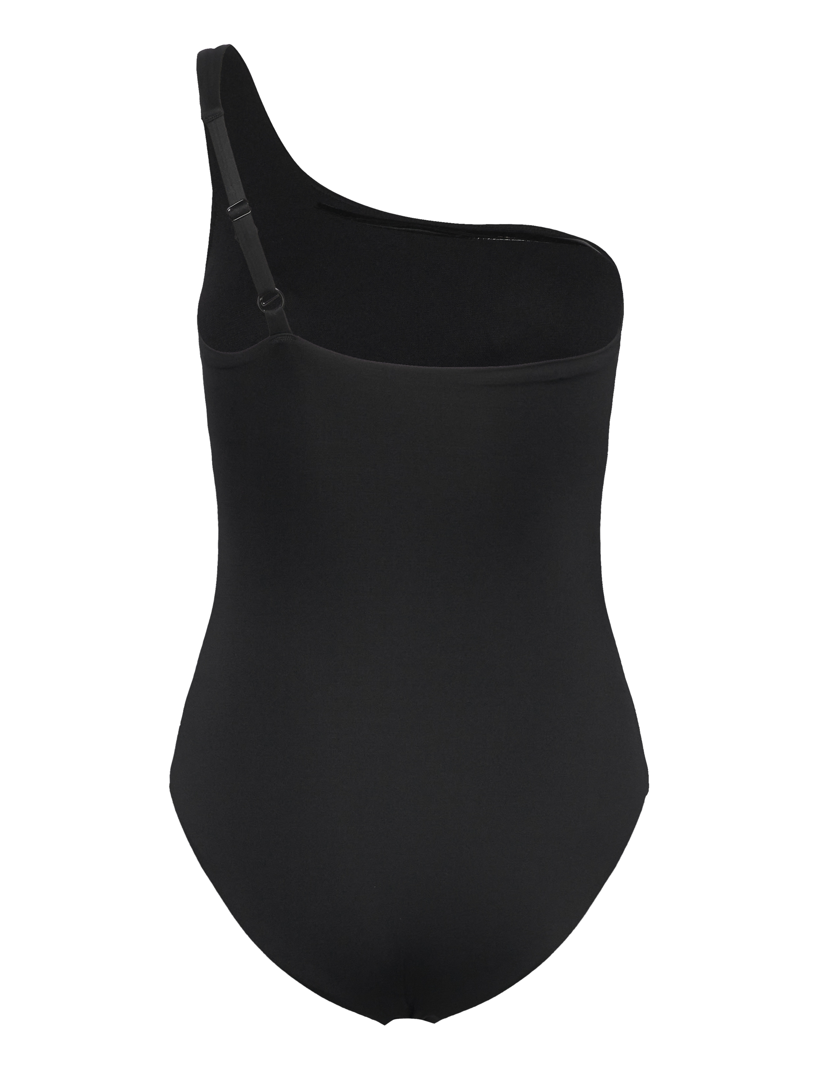 NIKE SWIM - Nike Essential Asymmetrical One Piece - sport zwemkleding - black - 2