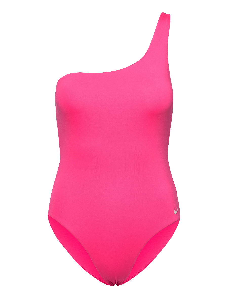 NIKE SWIM - Nike Essential Asymmetrical One Piece - sportiga badkläder - hyper pink - 1