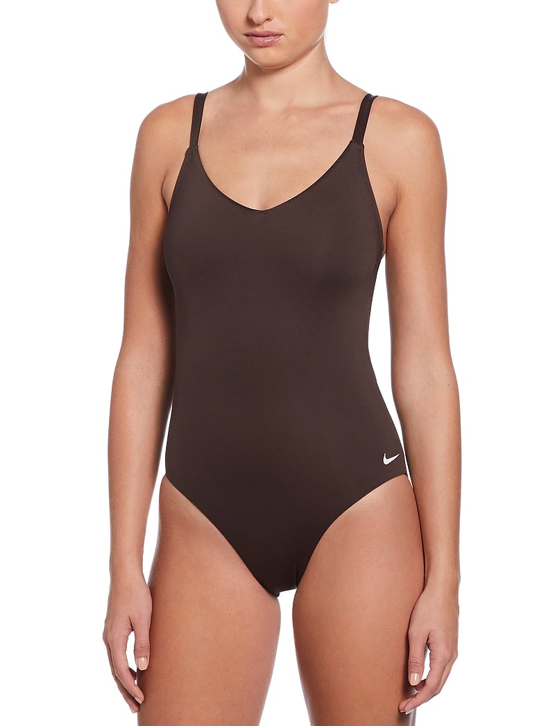 NIKE SWIM Nike Essential V Neck One Piece (NSMNESSF232) Swimsuits