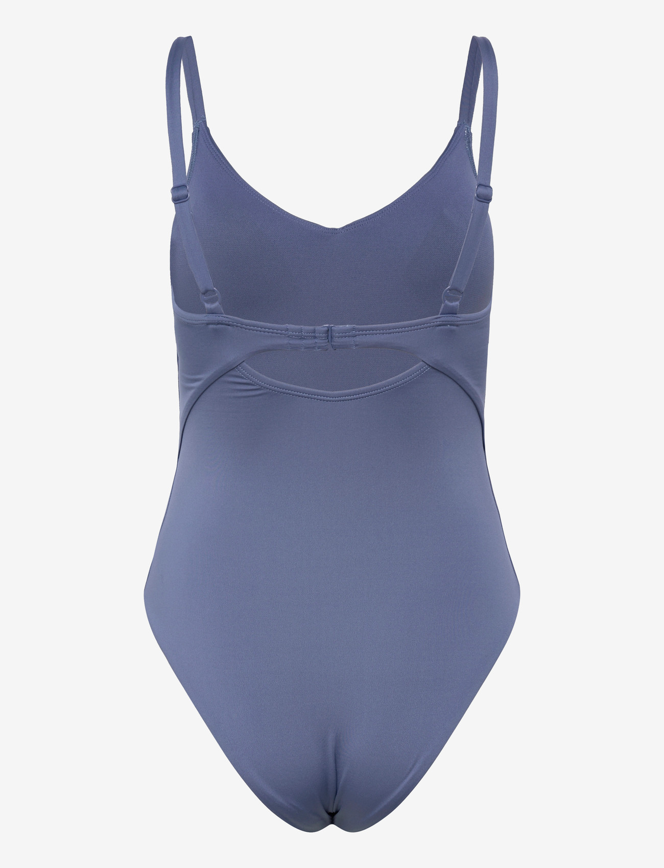 NIKE SWIM - Nike Essential V Neck One Piece - sport-bademode - slate - 2