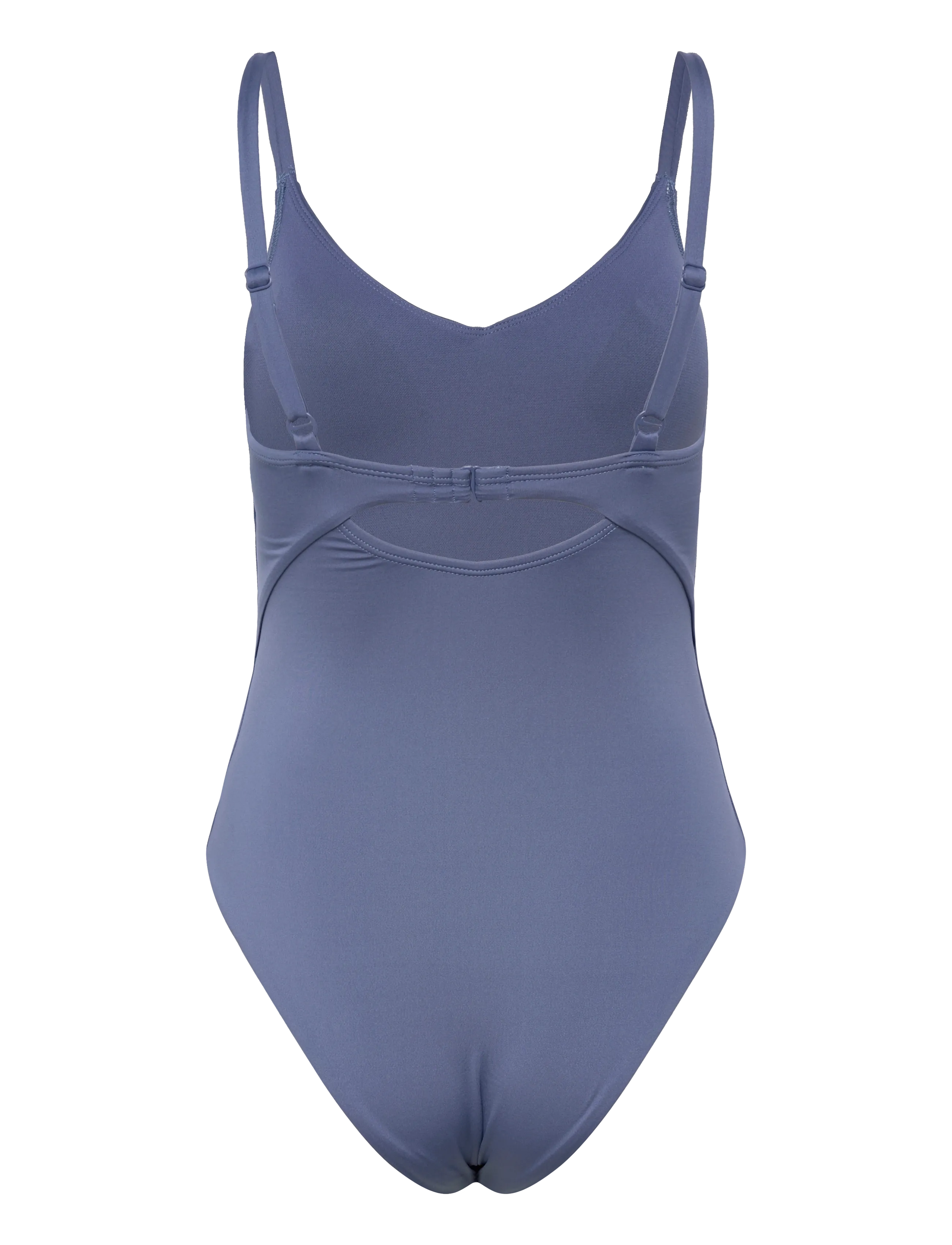 NIKE SWIM - Nike Essential V Neck One Piece - maillots 1 pièce - slate - 2