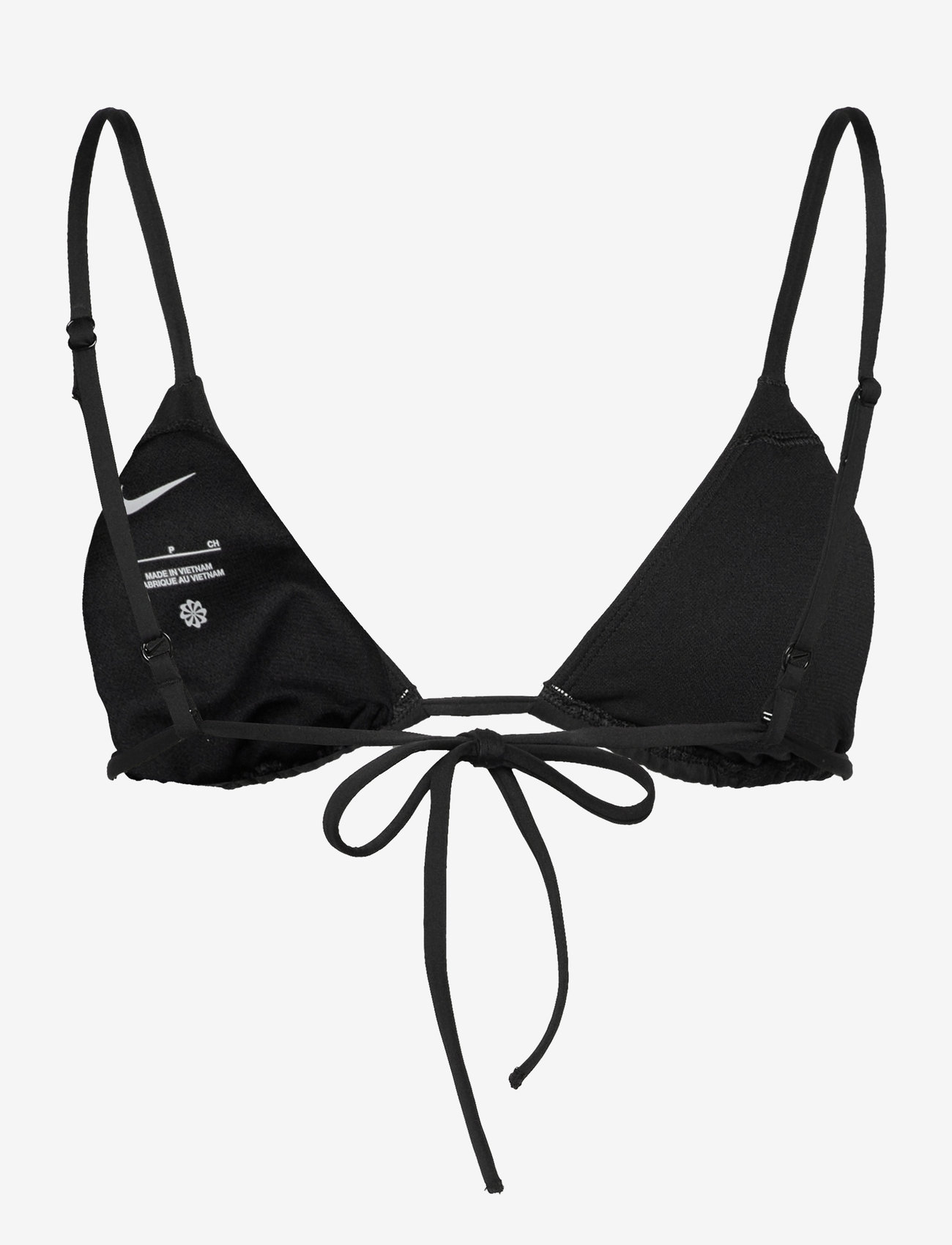 NIKE SWIM - Nike Essential Triangle Bikini Top - sports swimwear - black - 2